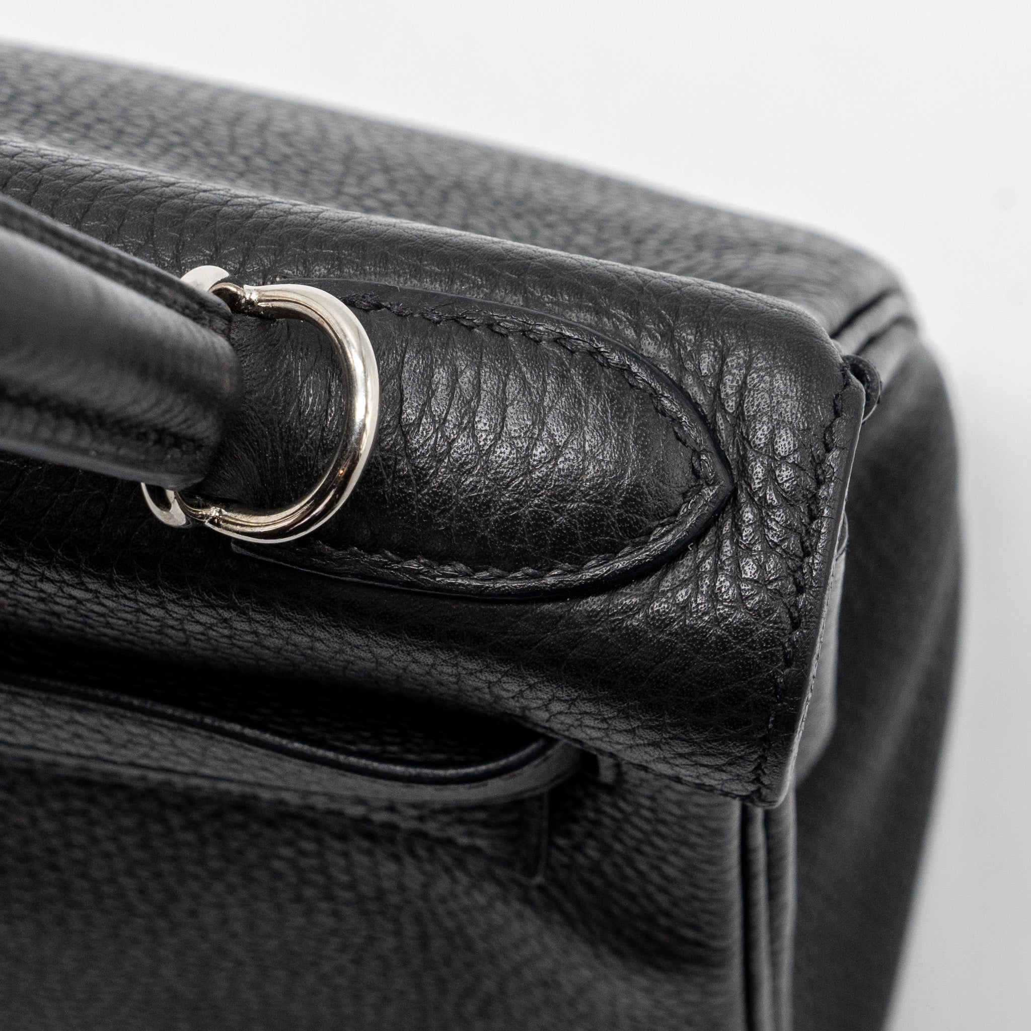 Hermes kelly 28 clemence plomb SHW stamp X - Image 11