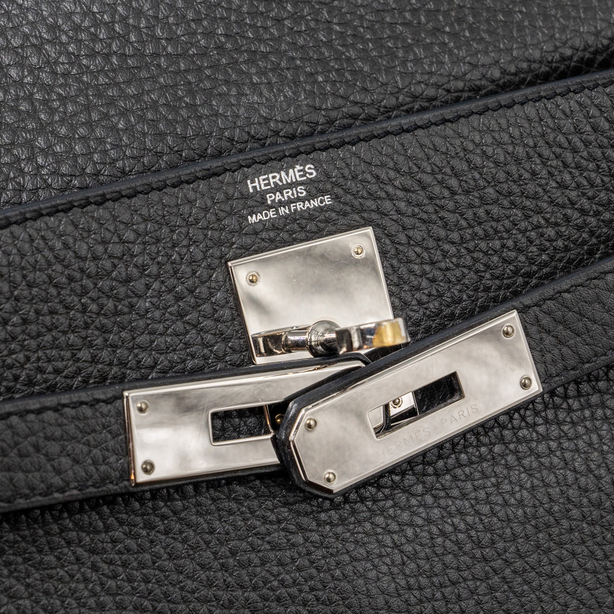 Hermes kelly 28 clemence plomb SHW stamp X - Image 12