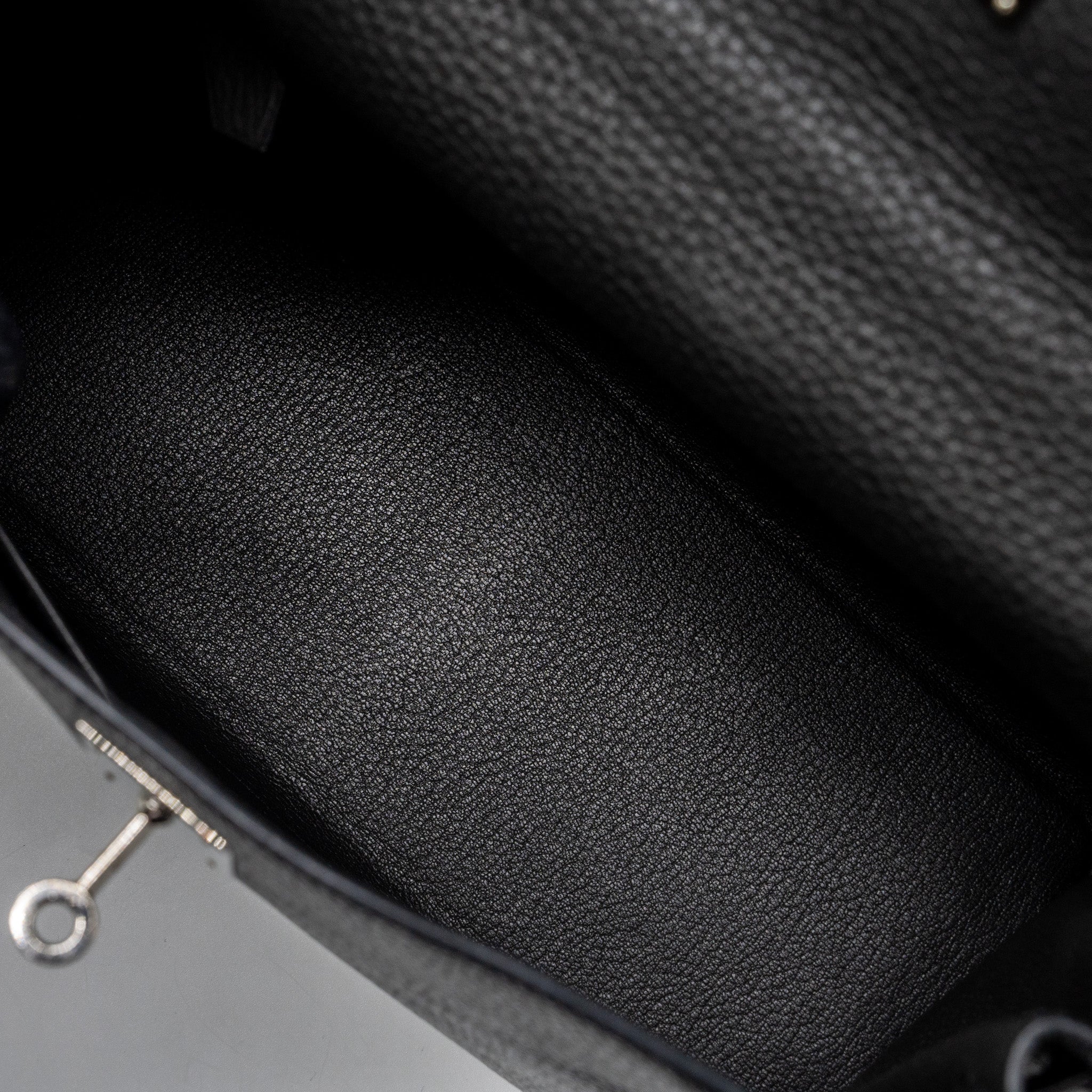 Hermes kelly 28 clemence plomb SHW stamp X - Image 14