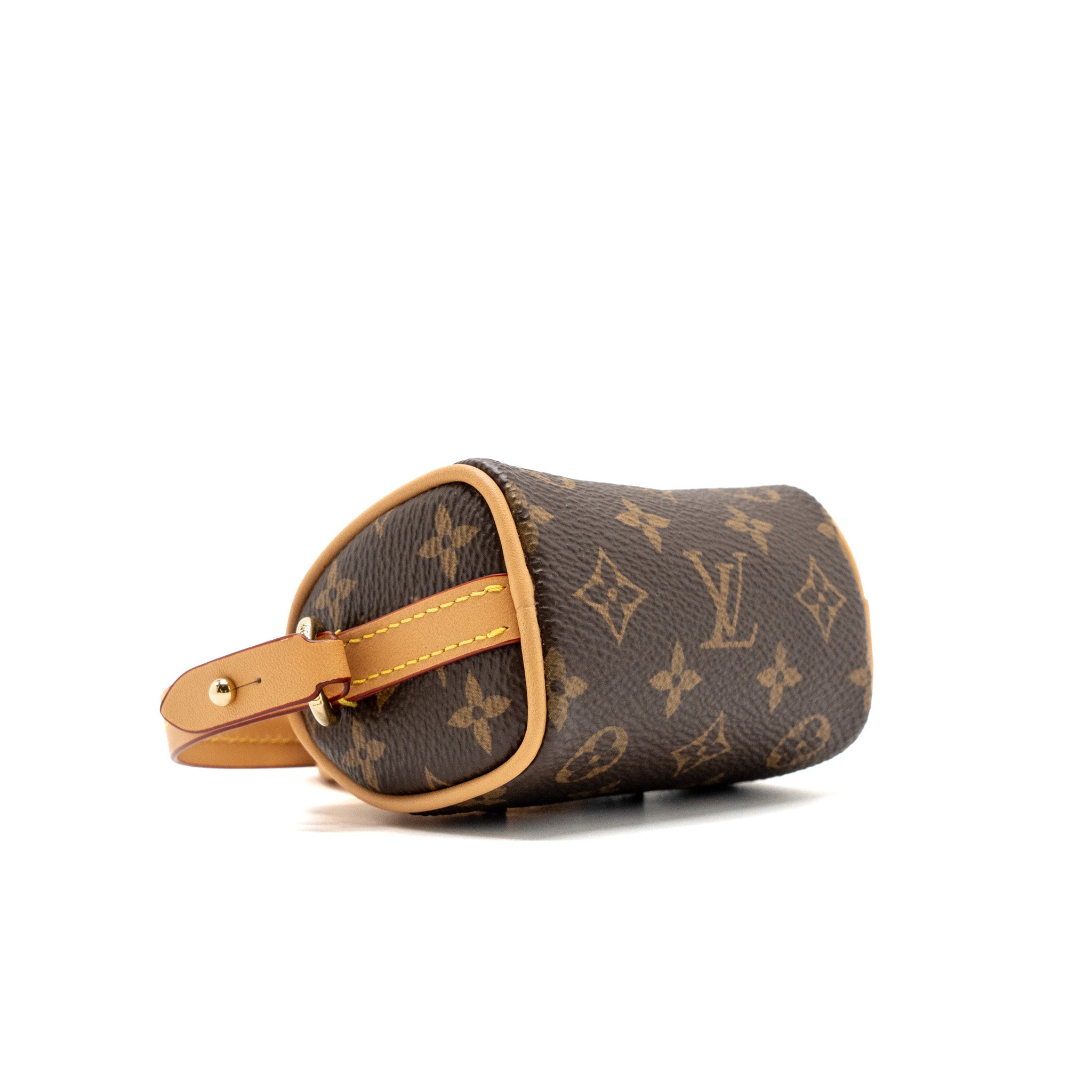 Louis Vuitton speedy bag charm monogram canvas GHW (New Version) - Image 6