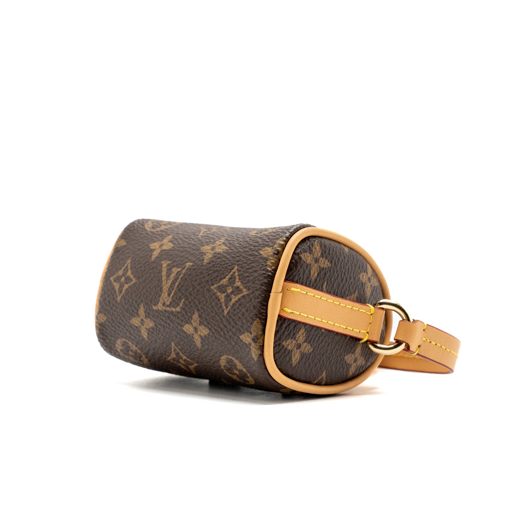 Louis Vuitton speedy bag charm monogram canvas GHW (New Version) - Image 7