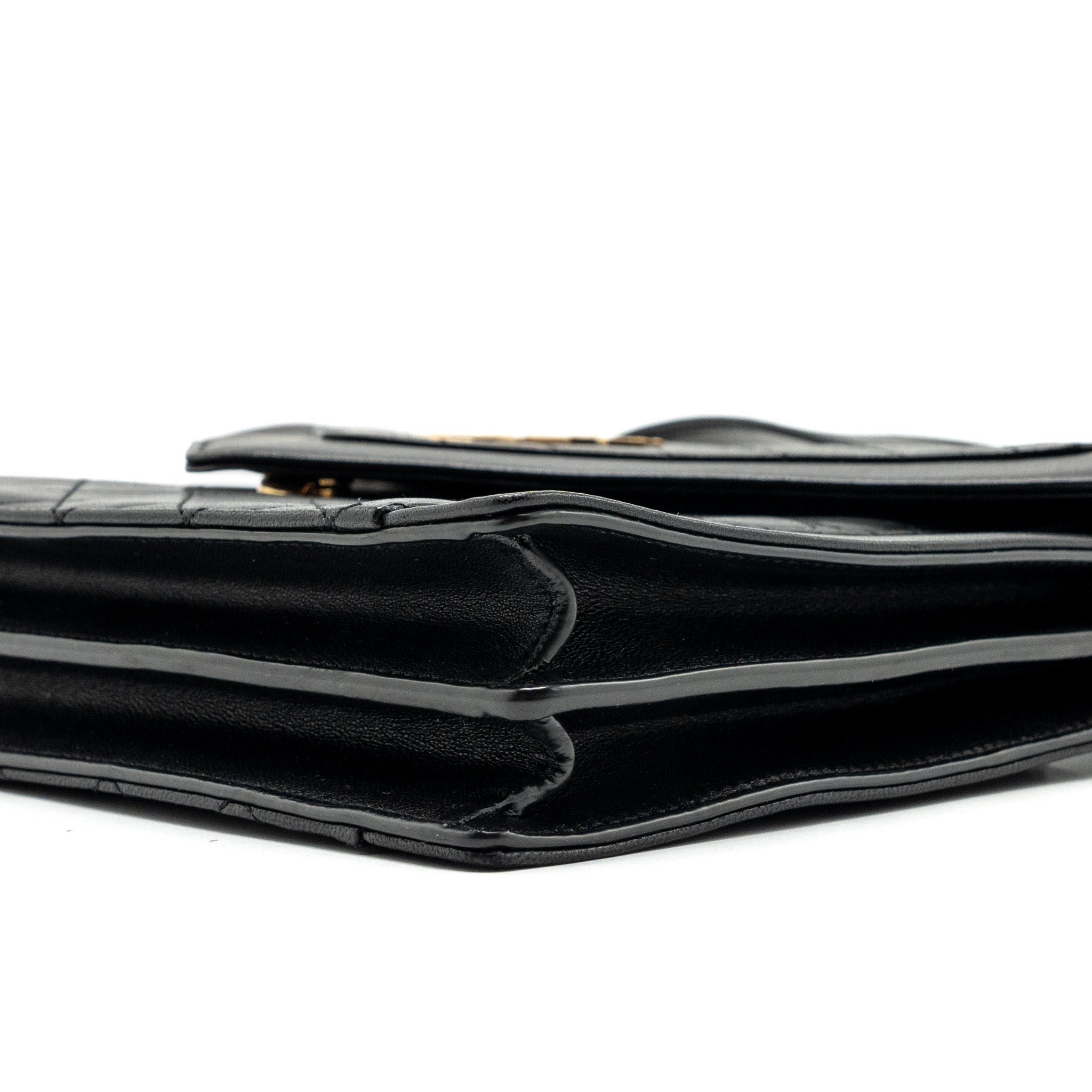 Saint laurent gaby satchel bag lambskin black GHW - Image 7