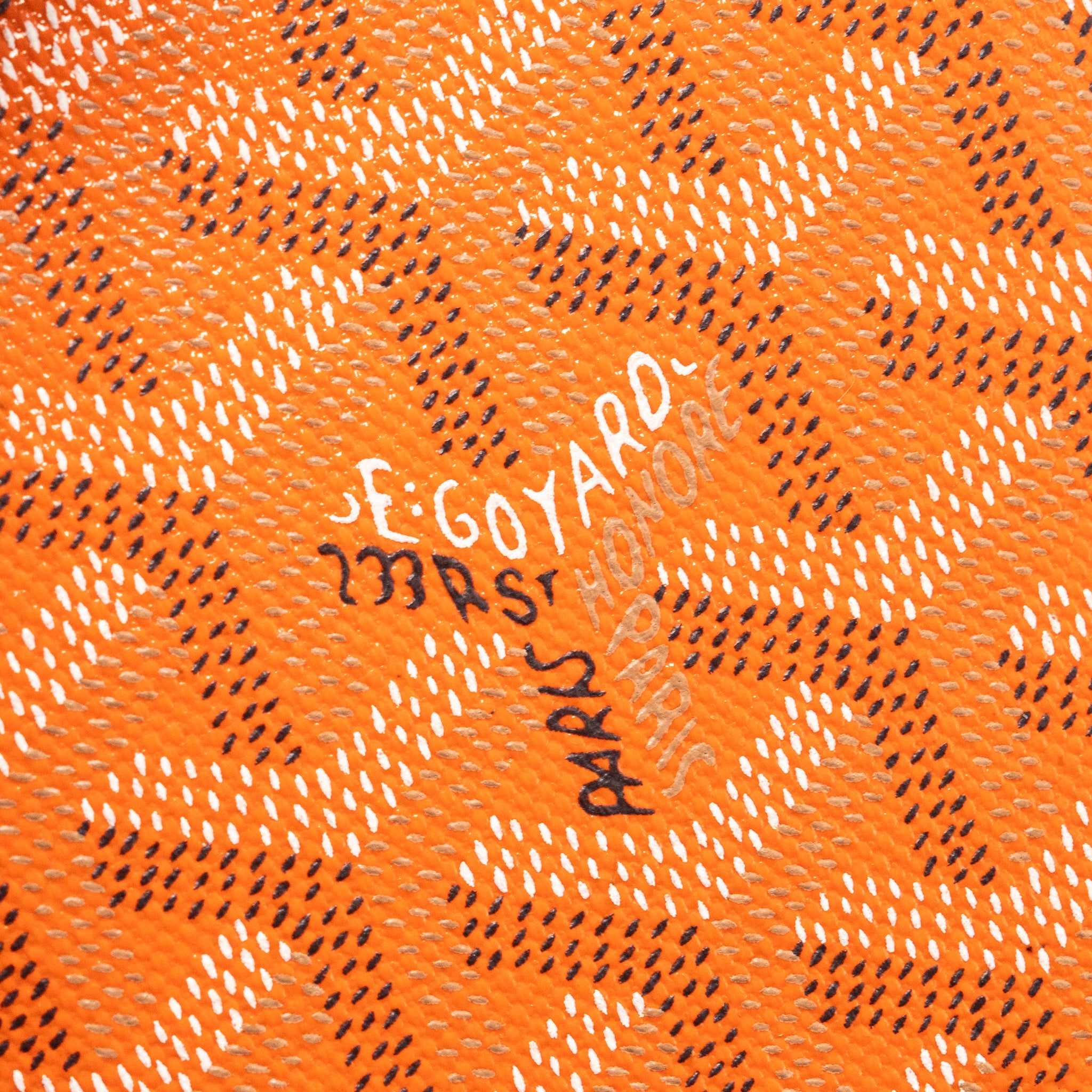Goyard Passport Holder Canvas Orange - Image 6