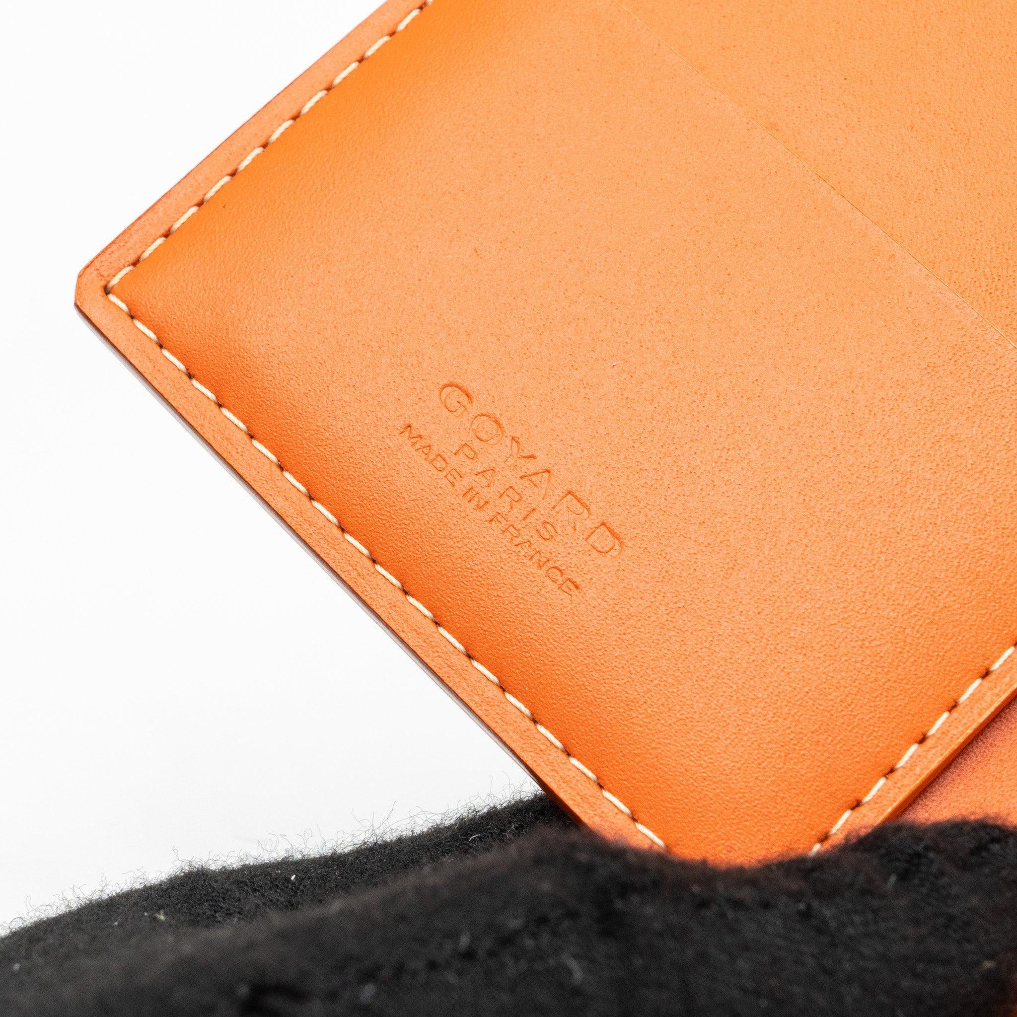 Goyard Passport Holder Canvas Orange - Image 8