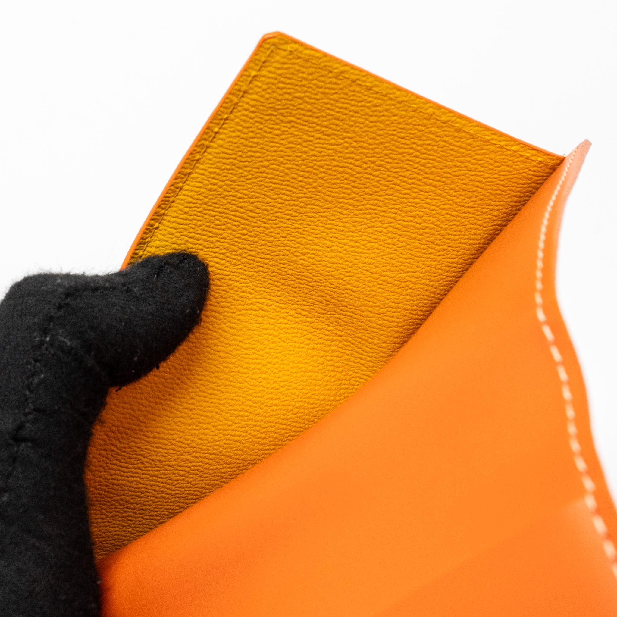 Goyard Passport Holder Canvas Orange - Image 9