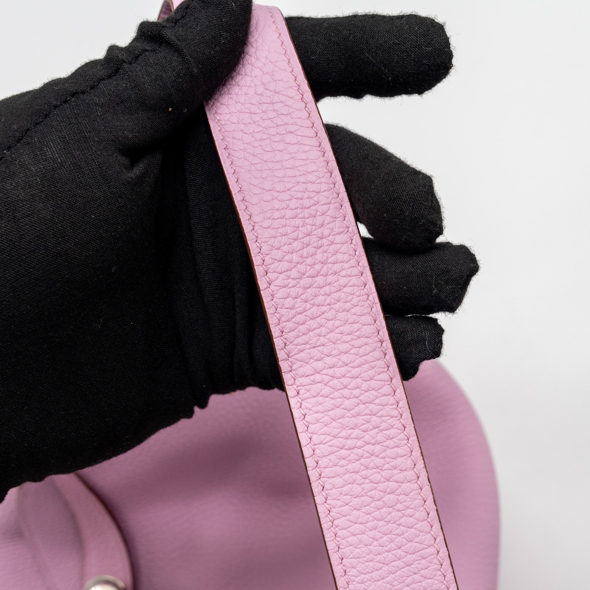 Hermes Lindy 26 Clemence X9 Mauve Sylvestre SHW Stamp U - Image 13