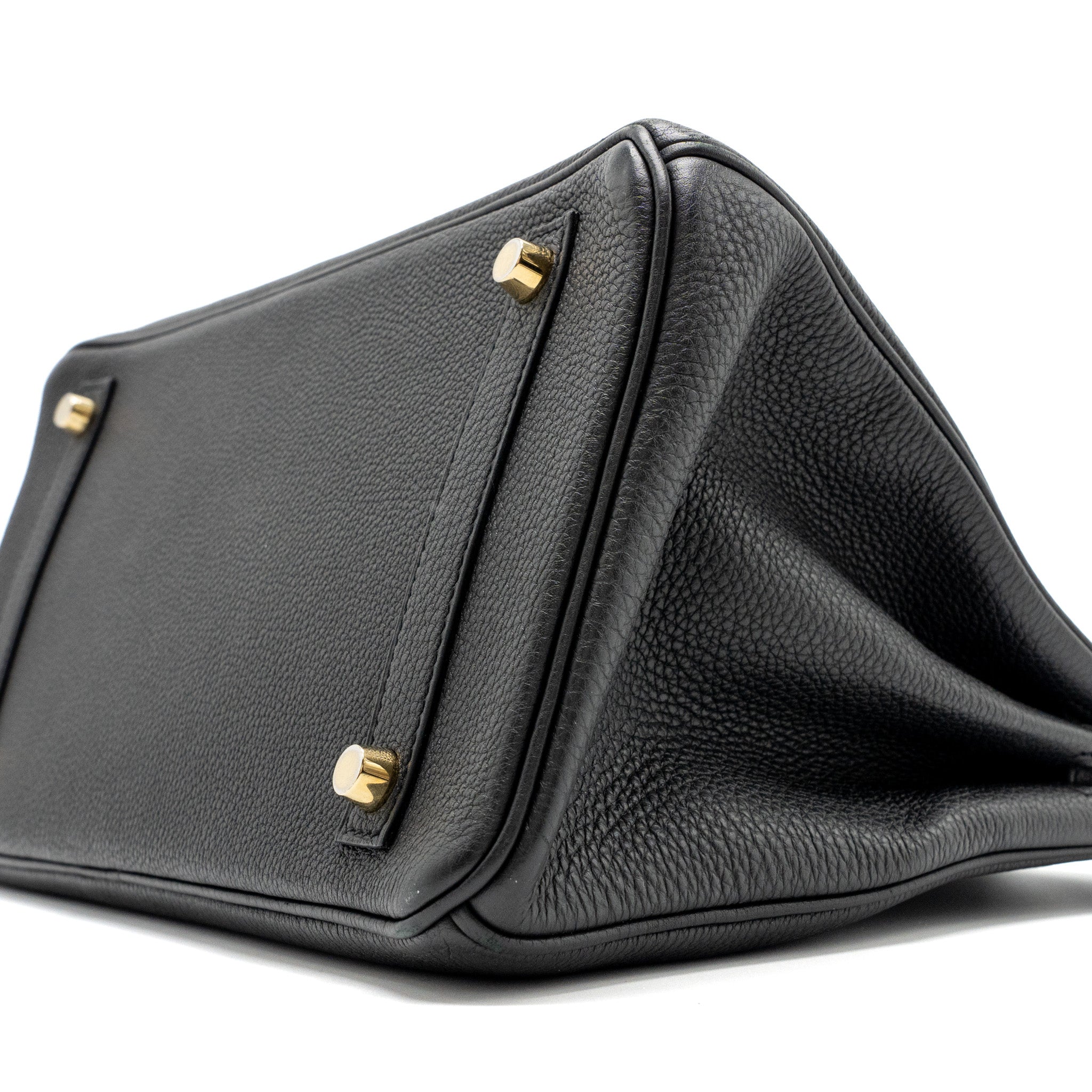 Hermes Birkin 30 Togo Black GHW Stamp X - Image 8