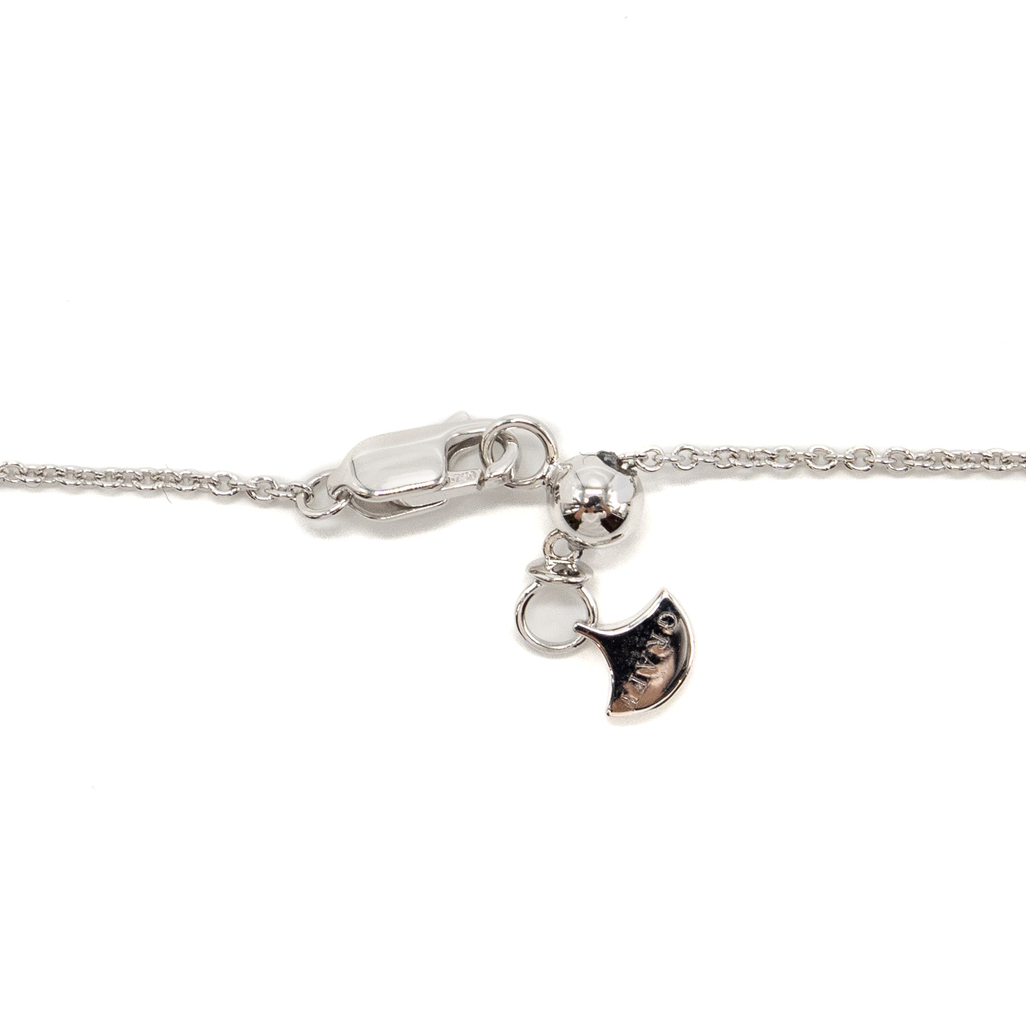 Graff Double Butterfly Silhouette Pendant white gold diamonds - Image 5