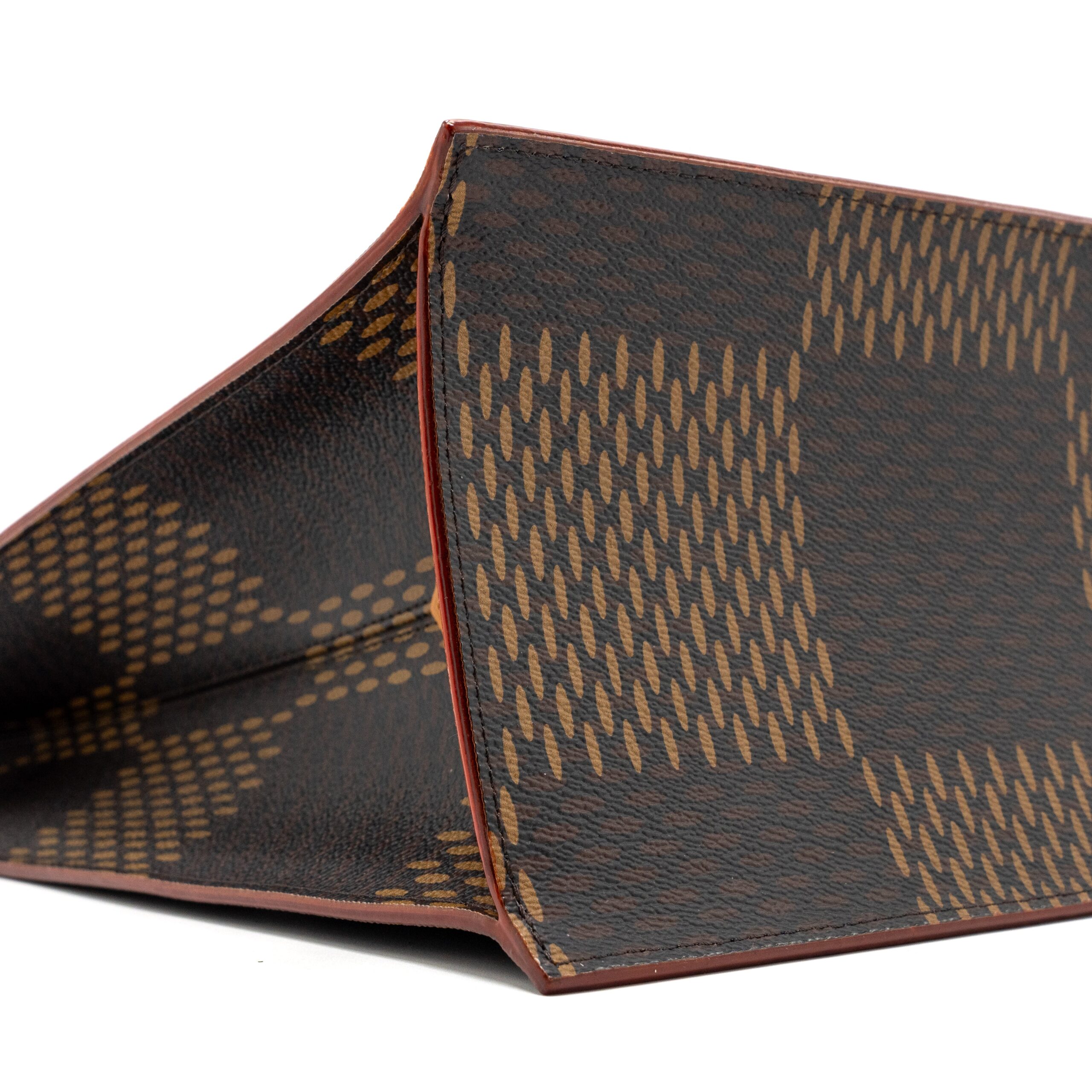 Louis Vuitton X Nigo Giant Tote Damier Ebene Monogram canvas Brown Black Hardware - Image 6