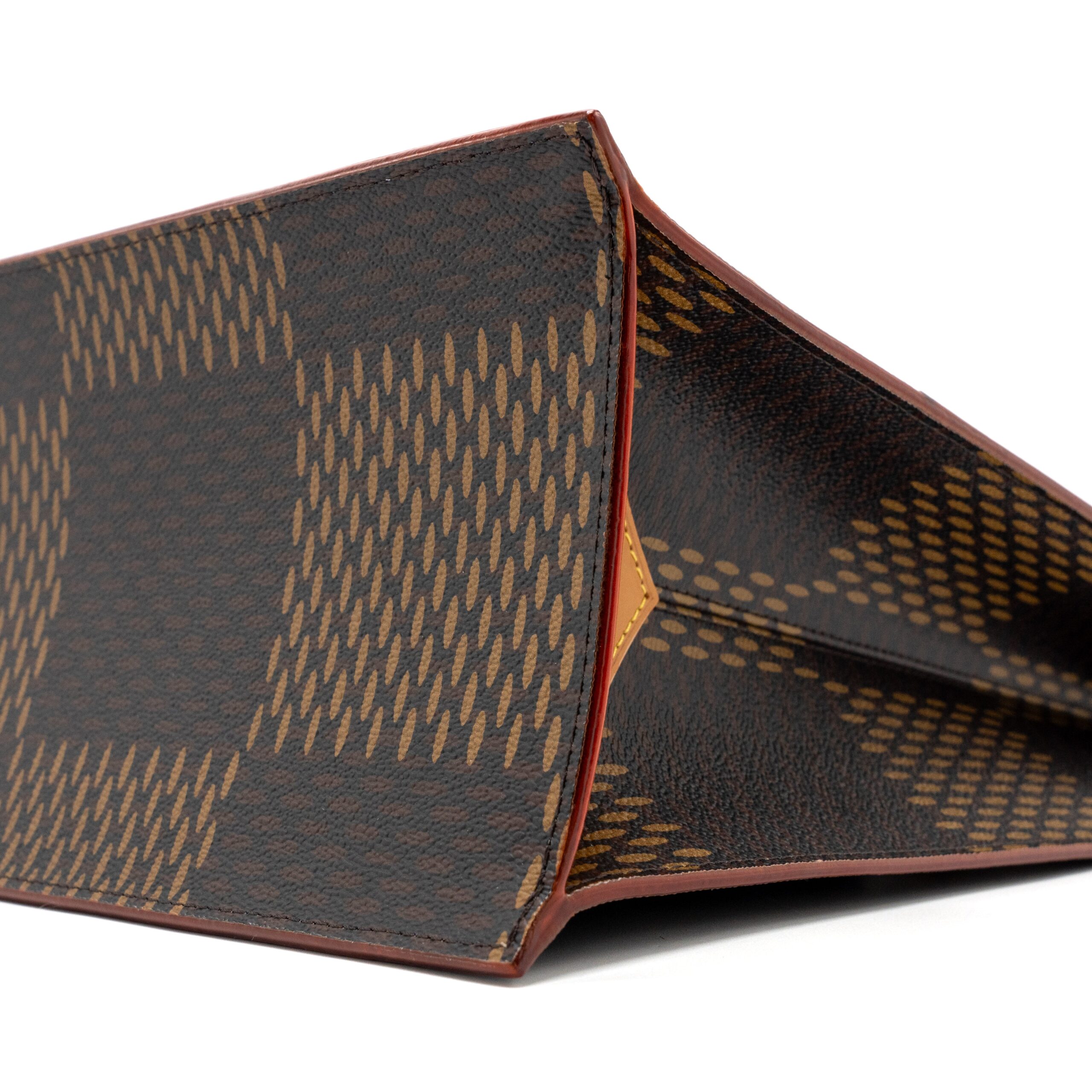 Louis Vuitton X Nigo Giant Tote Damier Ebene Monogram canvas Brown Black Hardware - Image 7