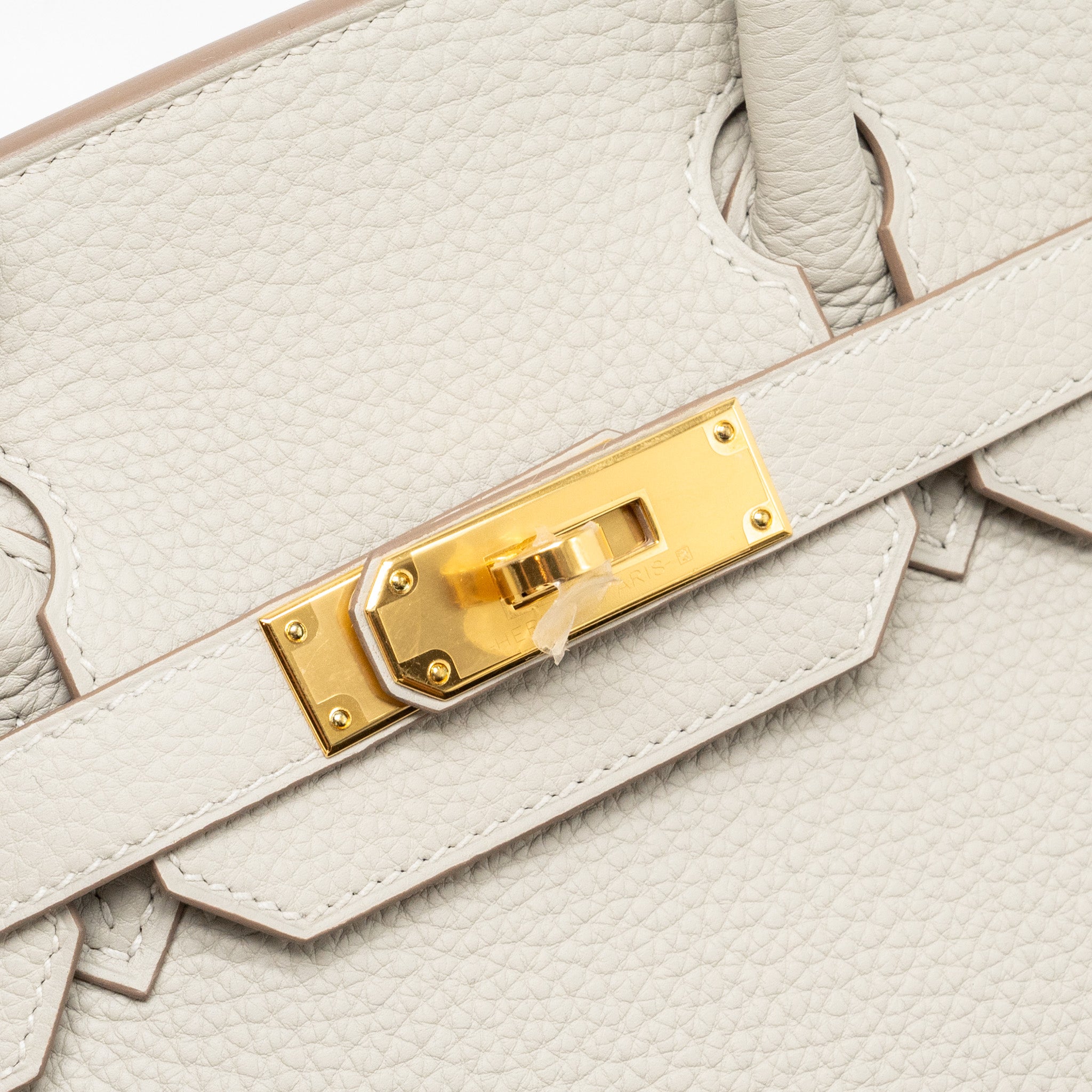 Hermes Birkin 30 Togo Gris Perle GHW Stamp U - Image 11