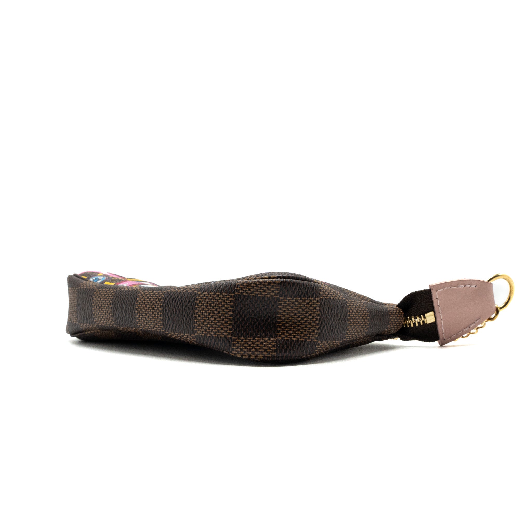 Louis vuitton mini pochette accessories Christmas limited edition multicolor GHW - Image 7