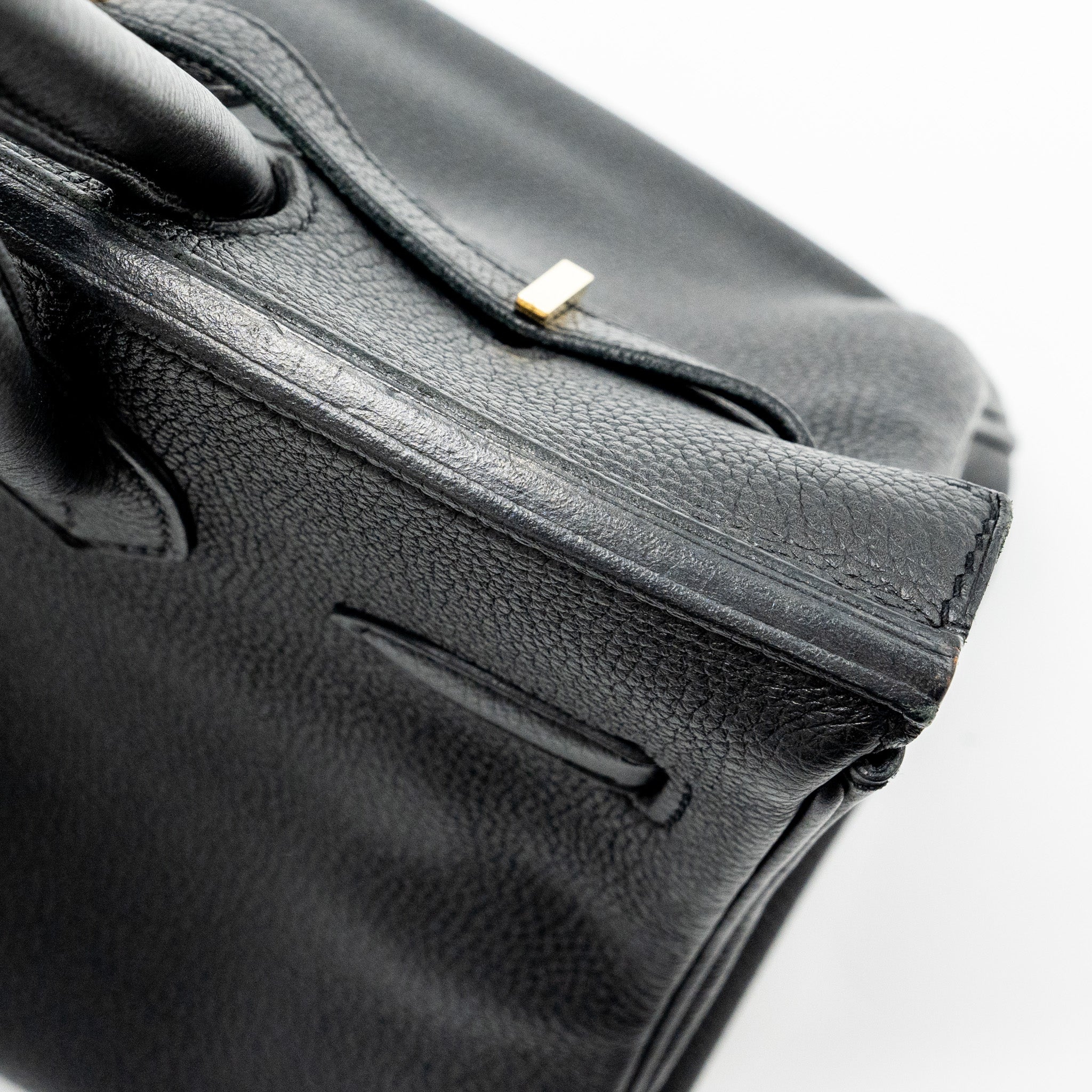 Hermes Birkin 30 Togo Black GHW Stamp X - Image 13