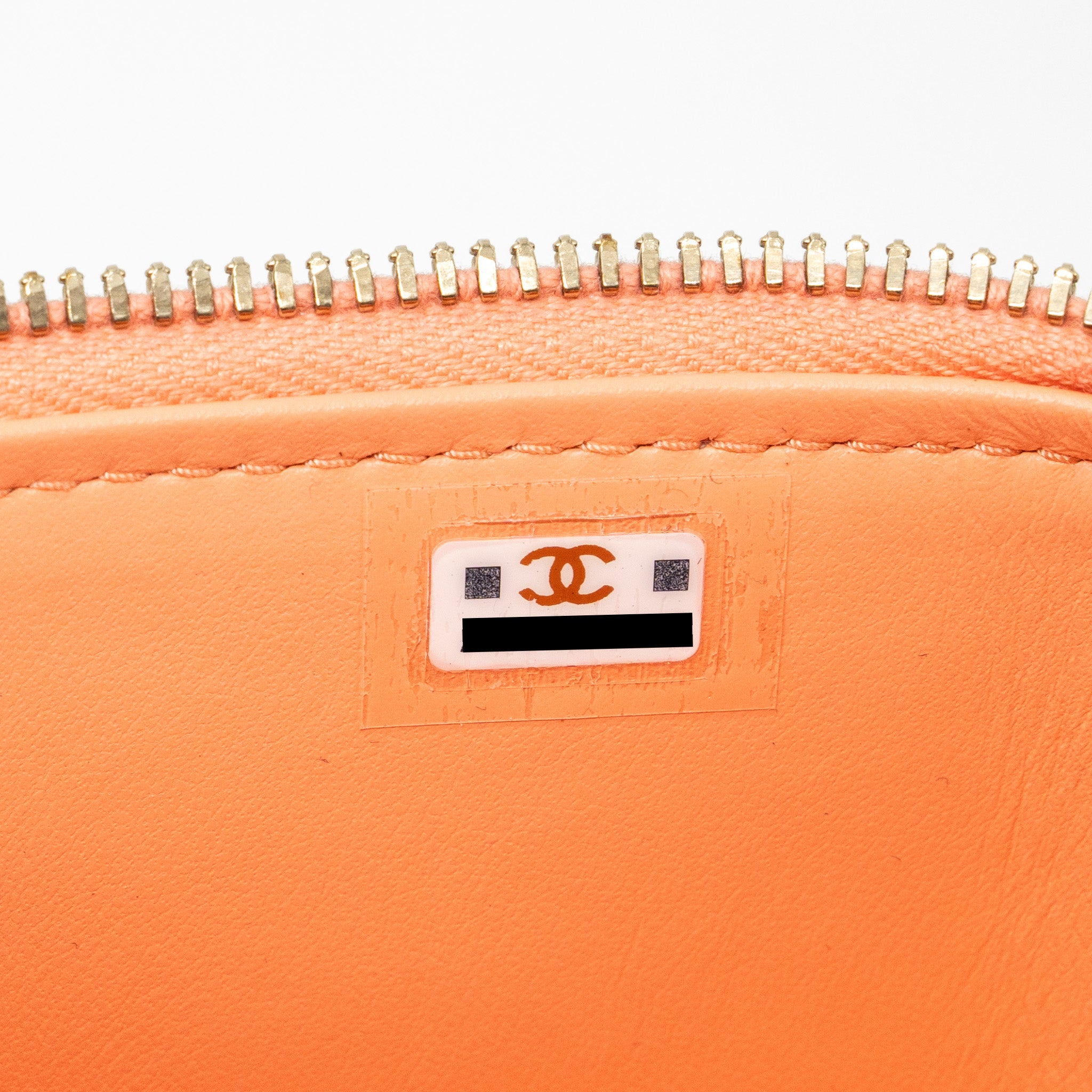 Chanel Mini Vanity With Chains Caviar Coral Pink LGHW(Microchip) - Image 14