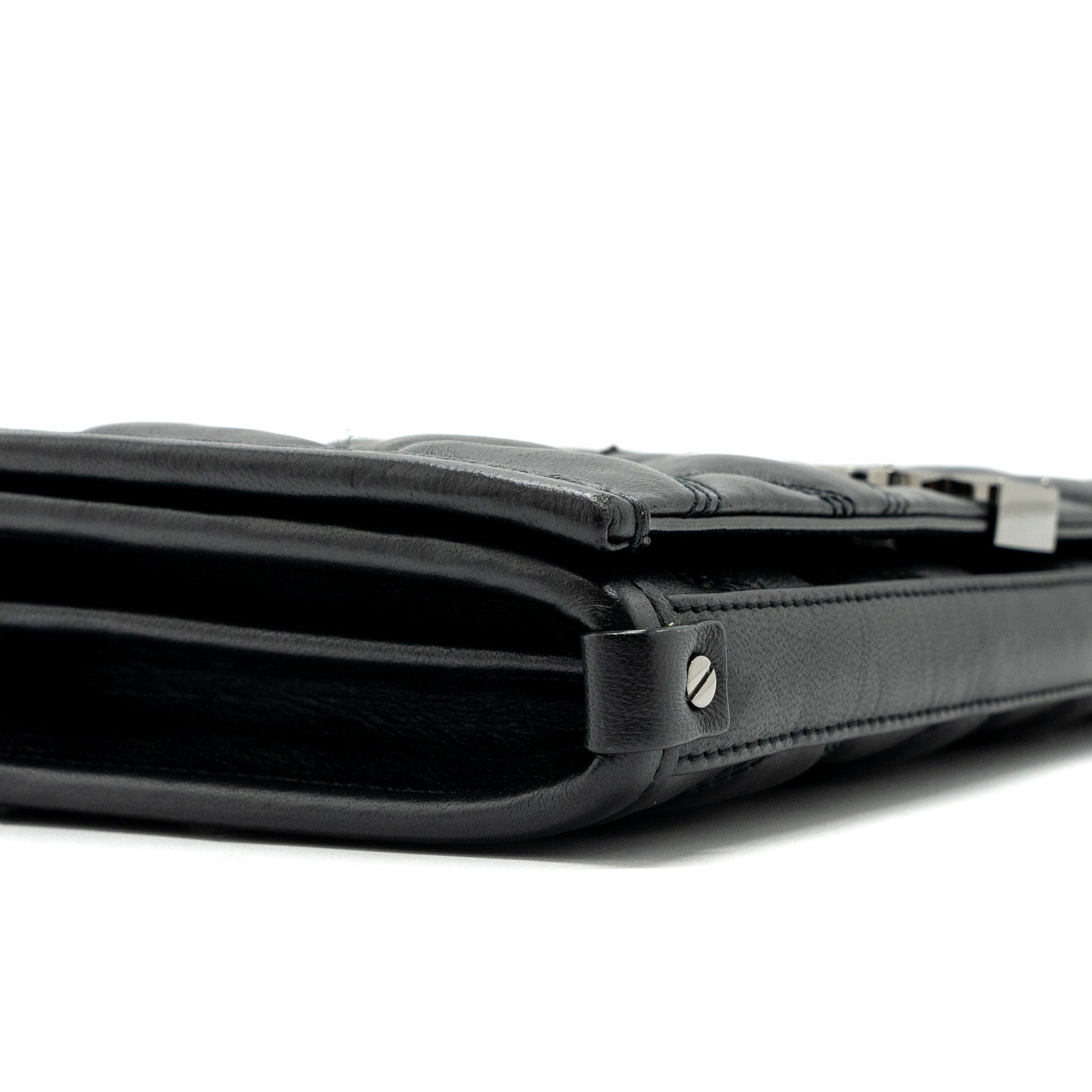 Saint Laurent/YSL Becky Chain Bag Quilted Lambskin Black SHW - Image 6