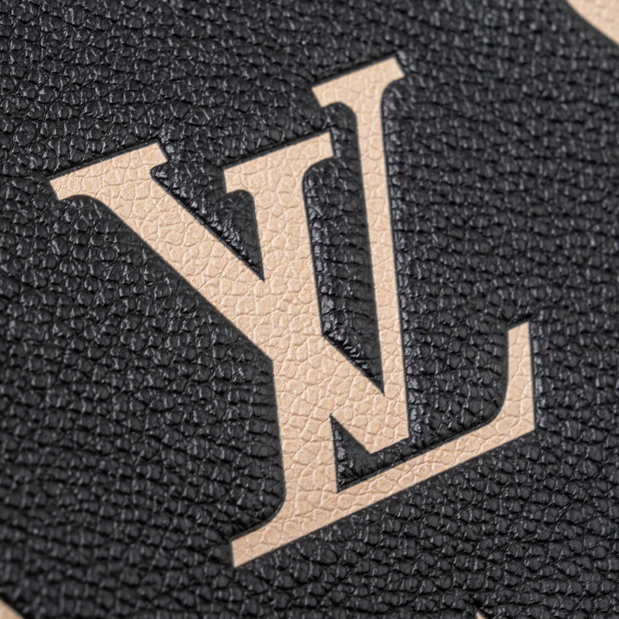 Louis Vuitton Petit Sac Plat Monogram Empreinte Black/ Beige GHW (New Version) - Image 9