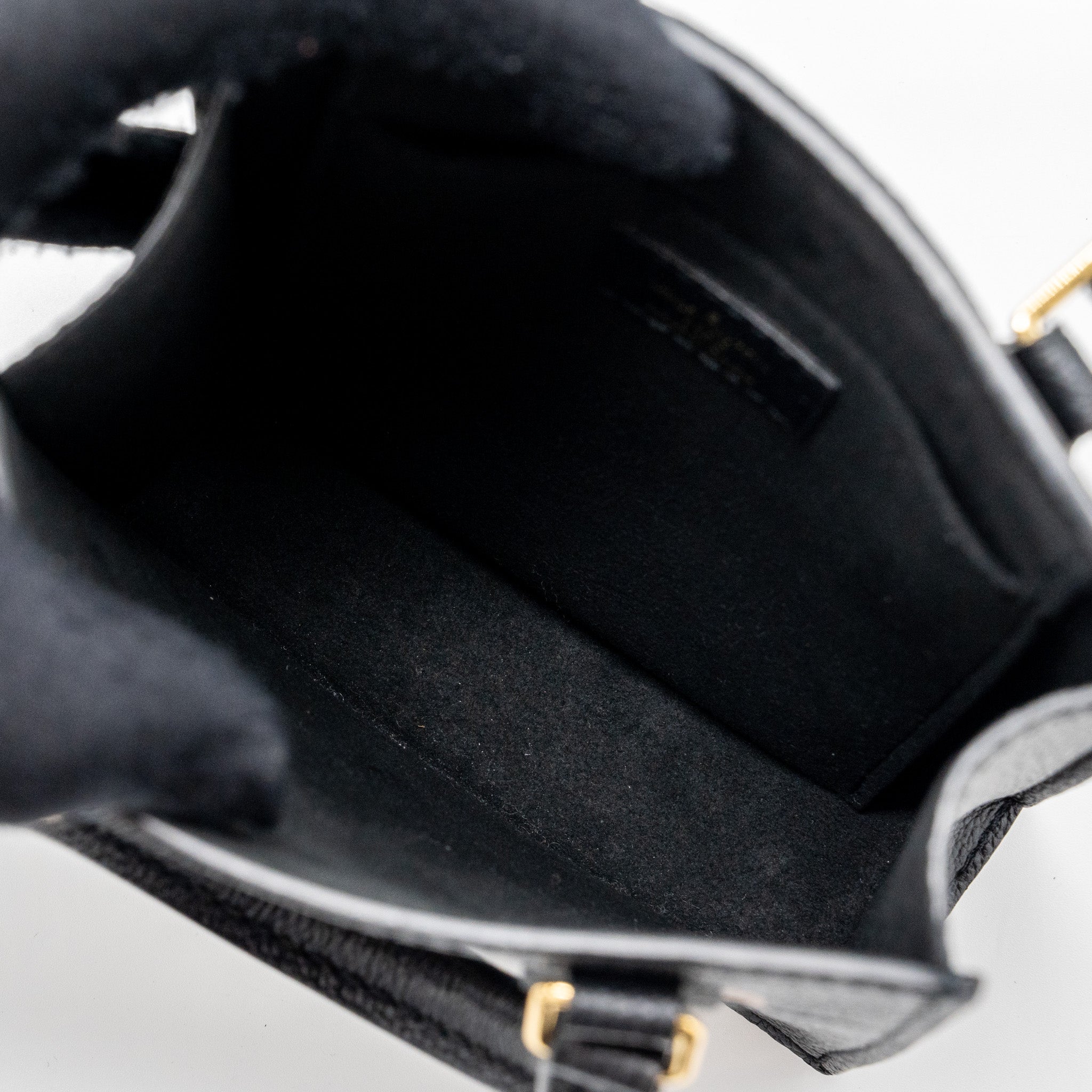 Louis Vuitton Petit Sac Plat Monogram Empreinte Black/ Beige GHW (New Version) - Image 10