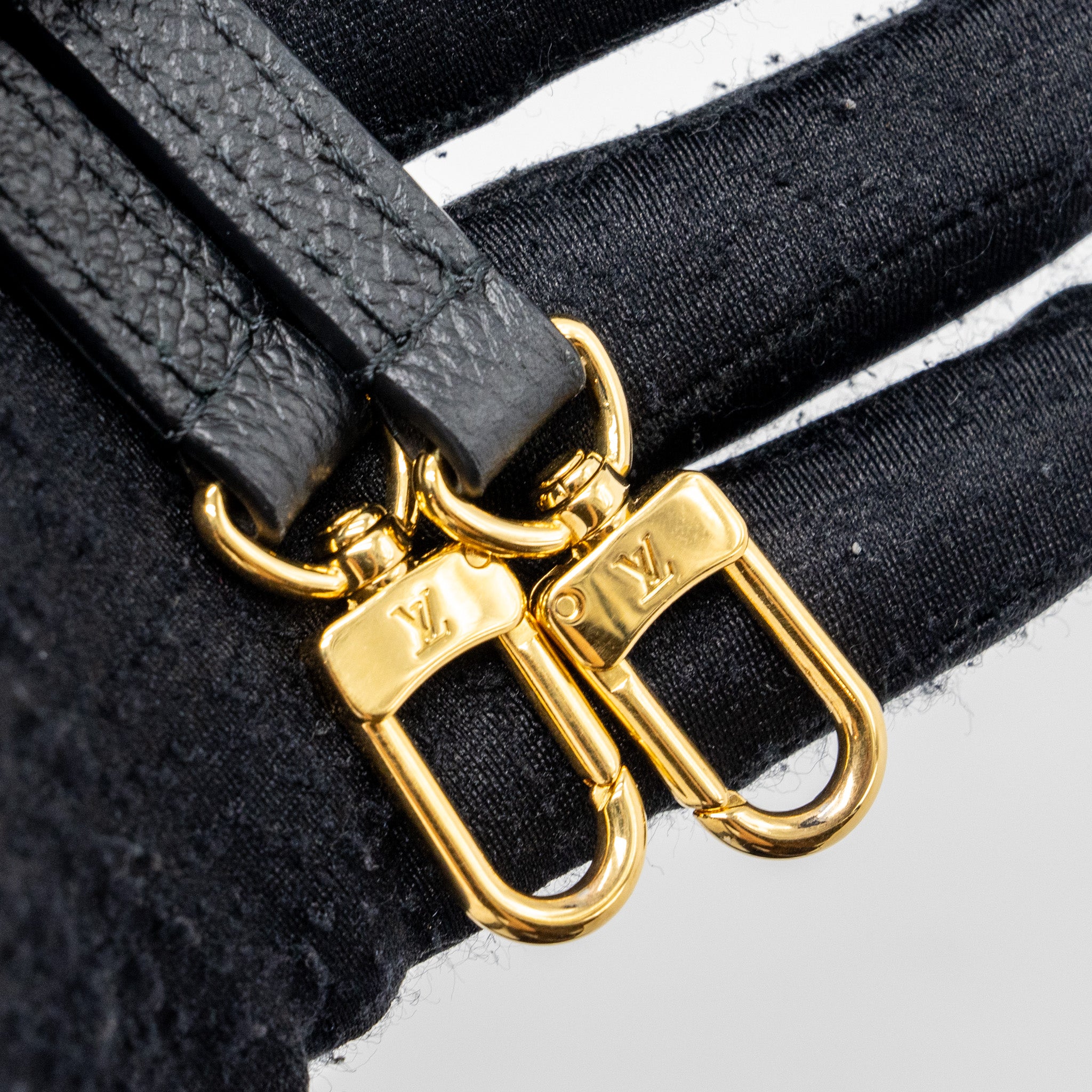 Louis Vuitton Petit Sac Plat Monogram Empreinte Black/ Beige GHW (New Version) - Image 13