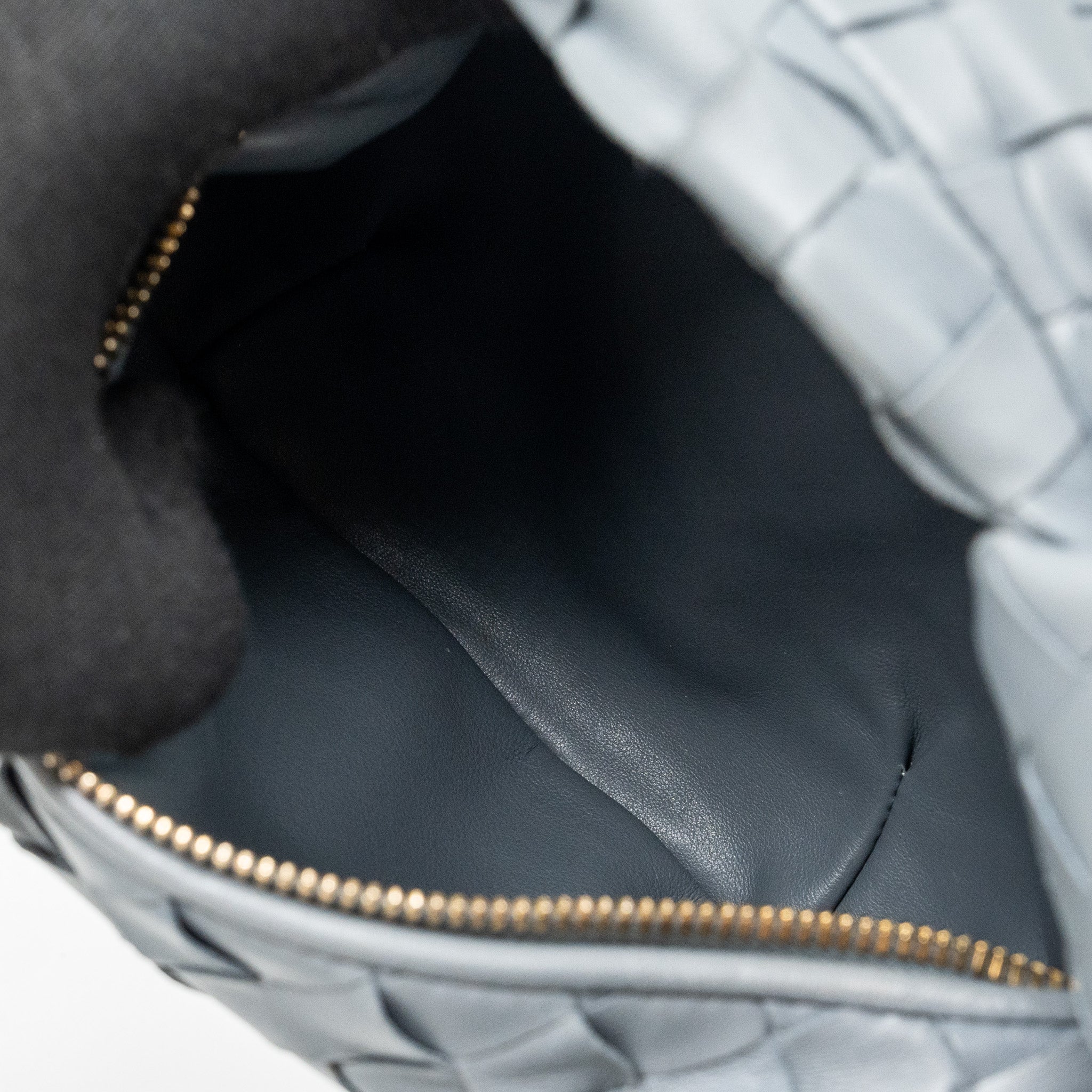 Bottega Veneta Mini Jodie Lambskin Storm GHW - Image 9