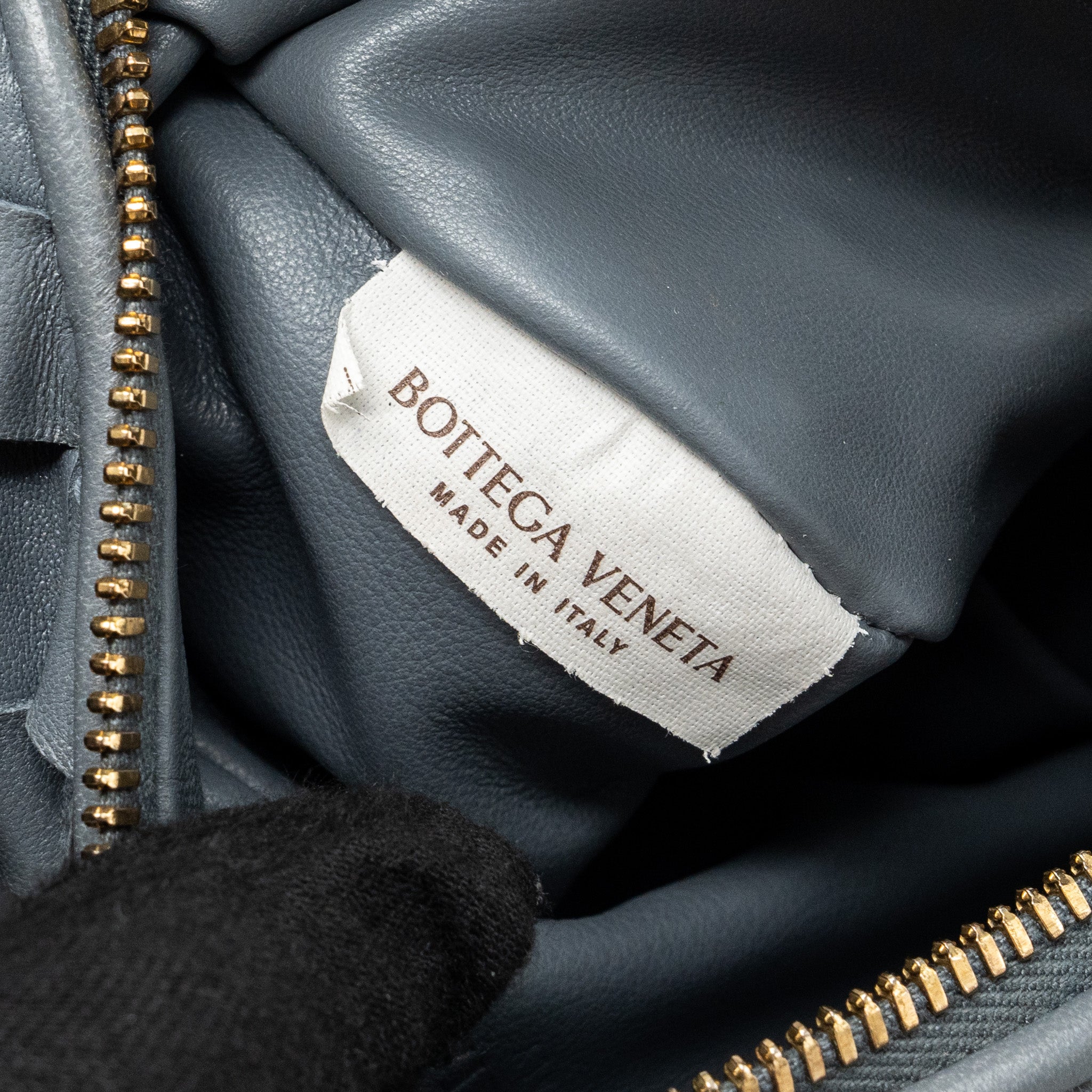 Bottega Veneta Mini Jodie Lambskin Storm GHW - Image 10
