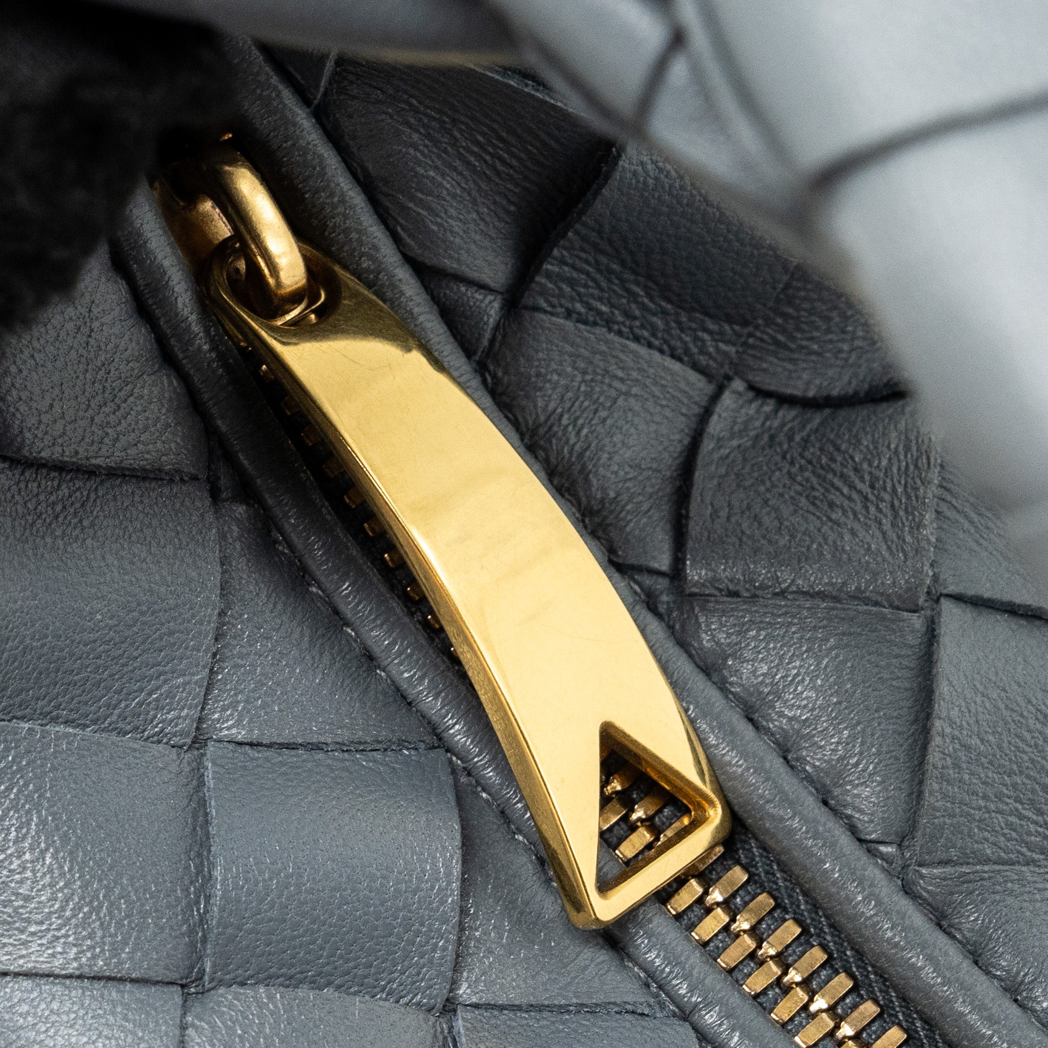 Bottega Veneta Mini Jodie Lambskin Storm GHW - Image 11