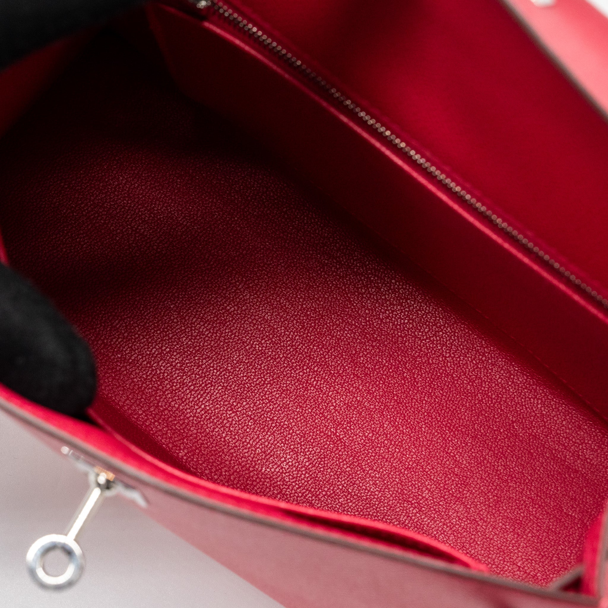 Hermes Kelly 25 Epsom Rose Extreme SHW Stamp D - Image 14