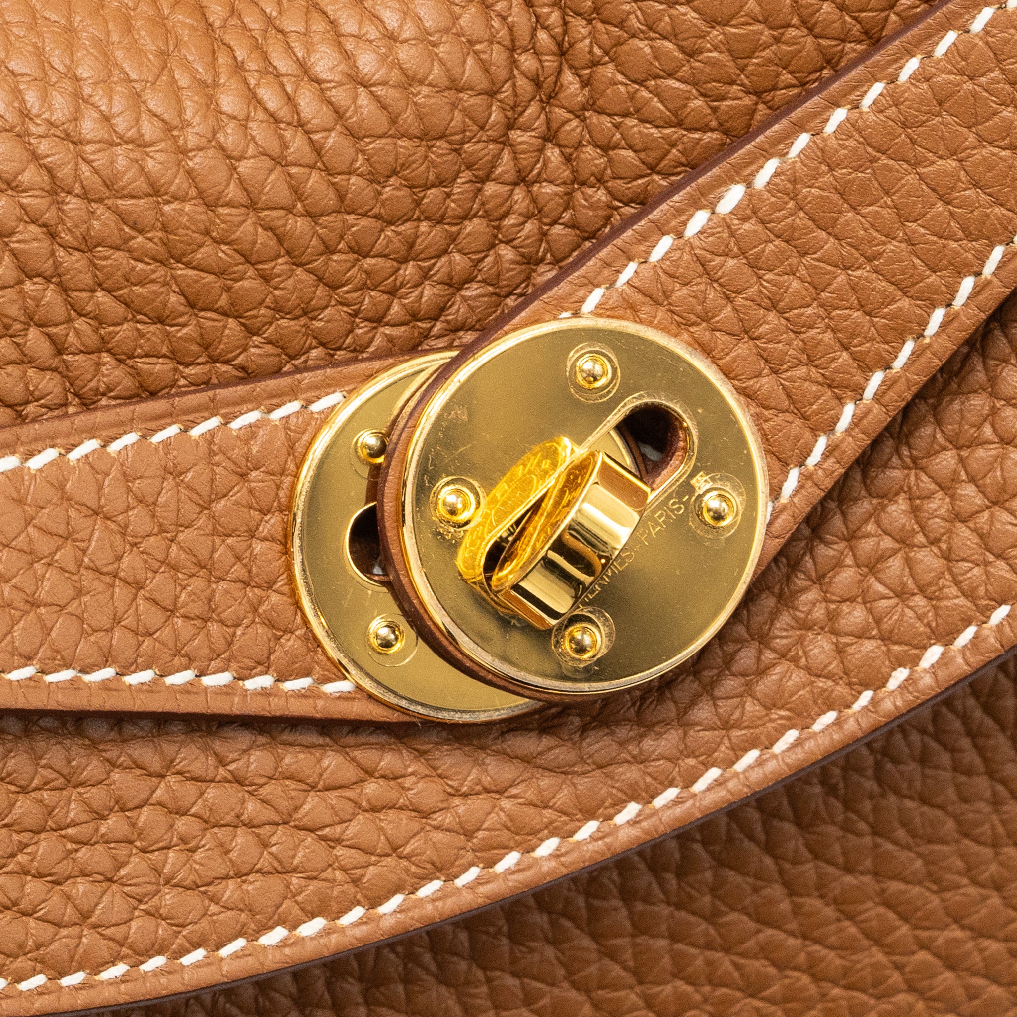 Hermes lindy 26 clemence Gold GHW Stamp Z - Image 9