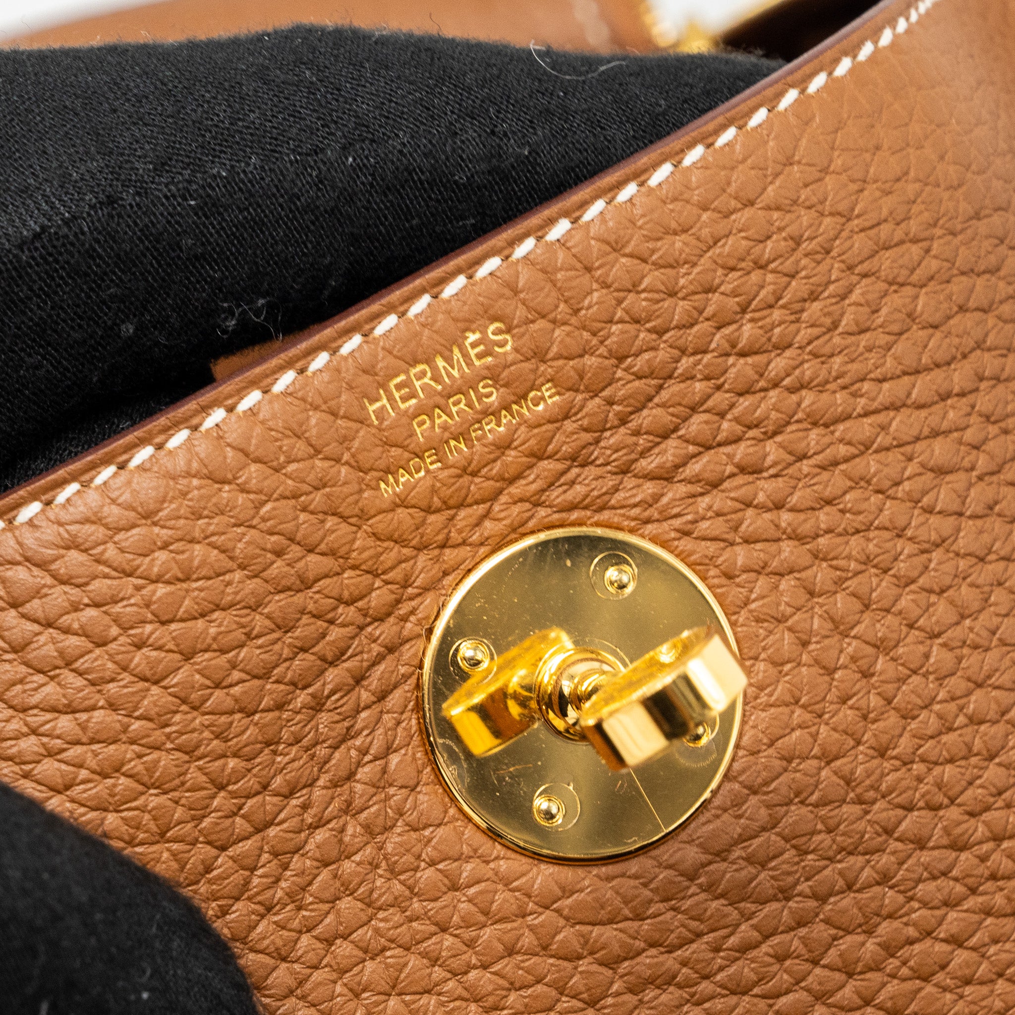 Hermes lindy 26 clemence Gold GHW Stamp Z - Image 10
