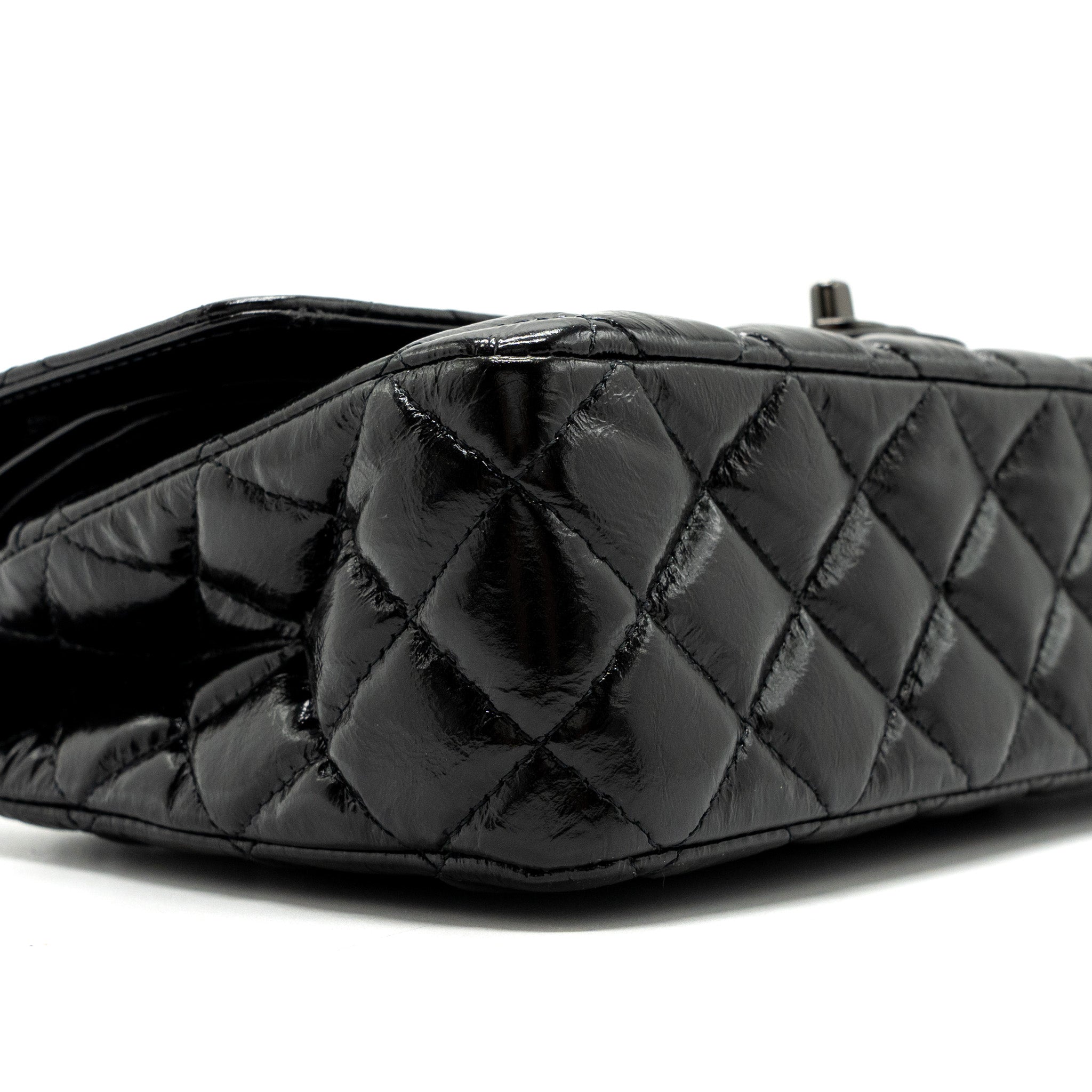 Chanel Medium Classic Double Flap Bag Shiny Calfskin So Black - Image 7