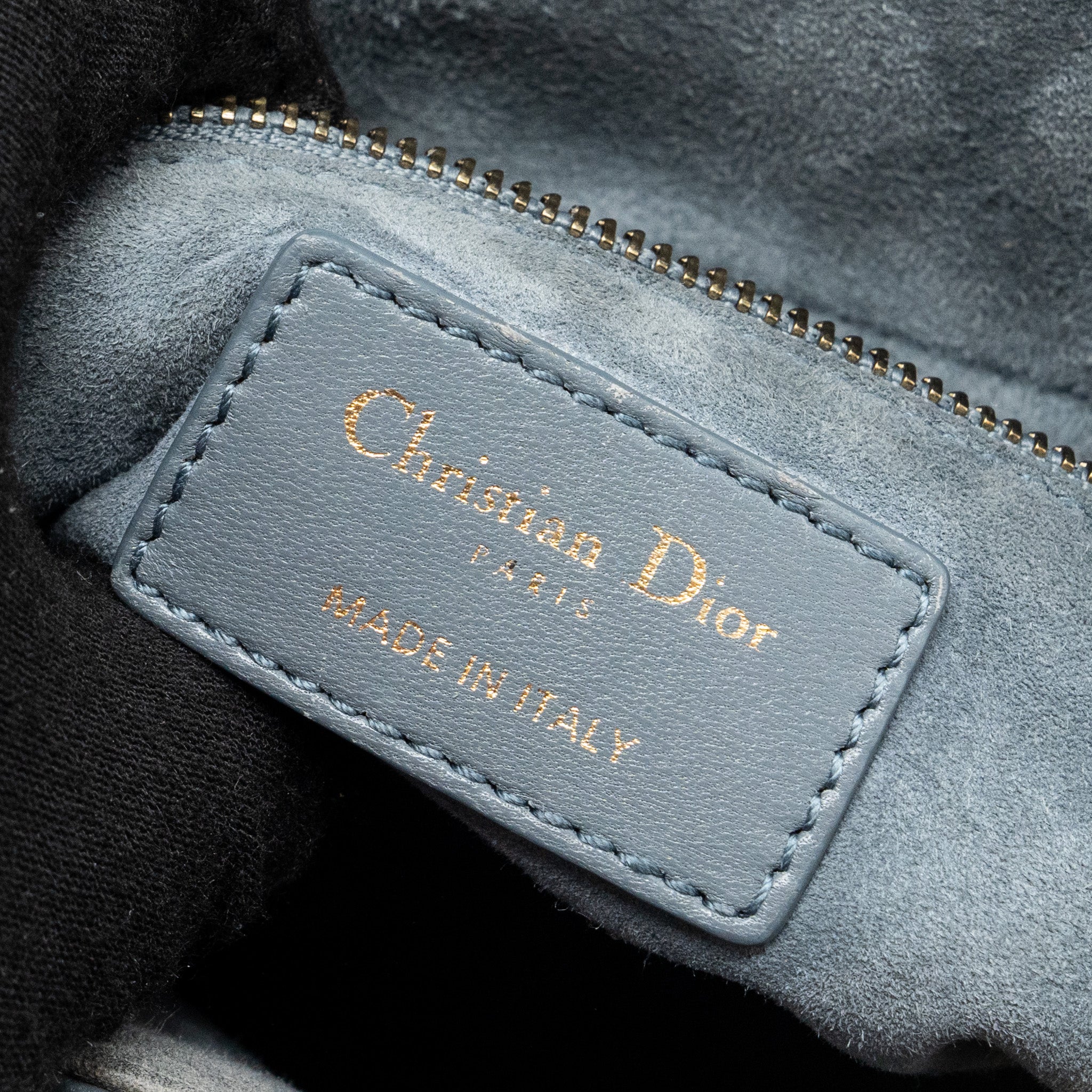 Dior Mini Lady Dior Limited Edition Lambskin Grey GHW - Image 14