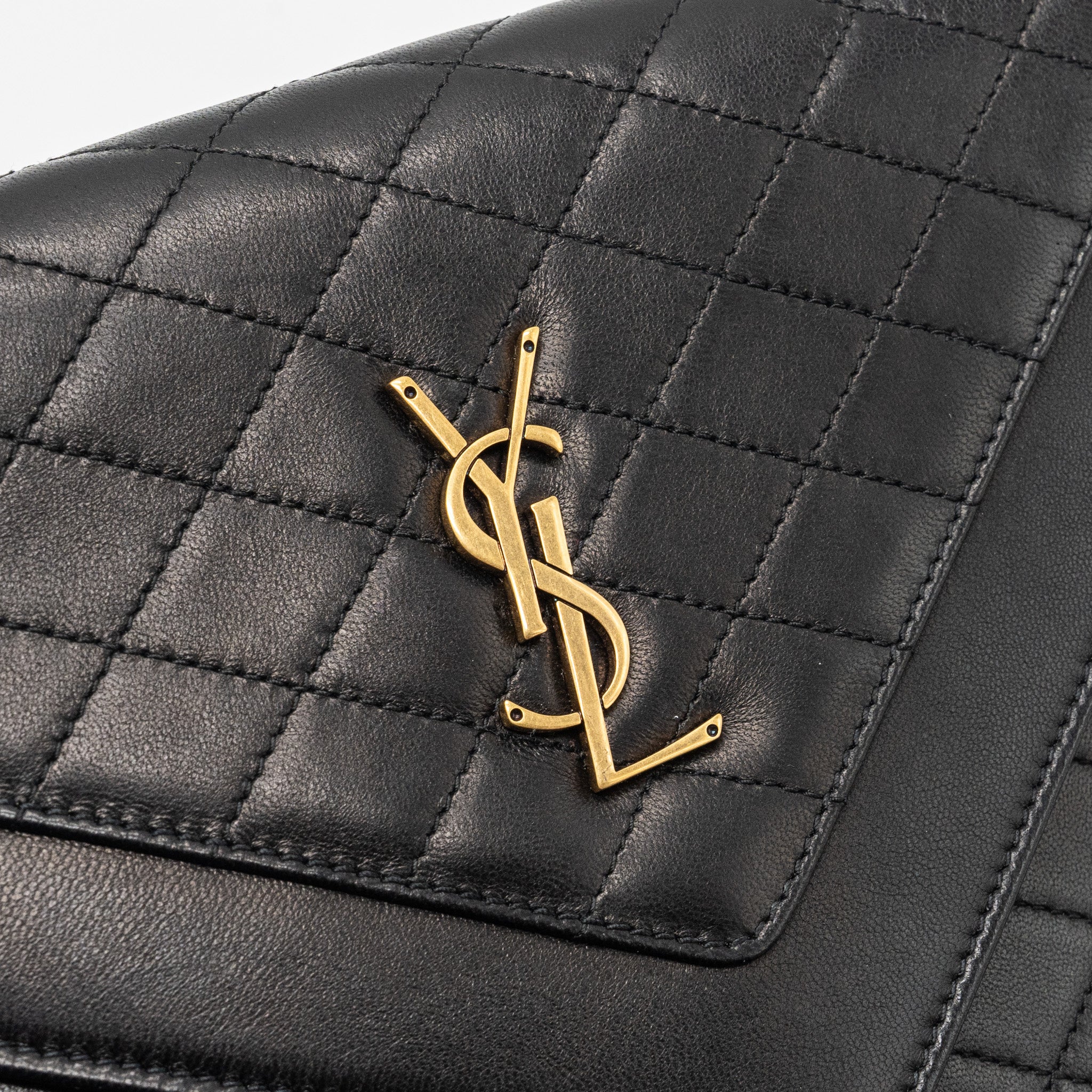 Saint laurent gaby satchel bag lambskin black GHW - Image 8