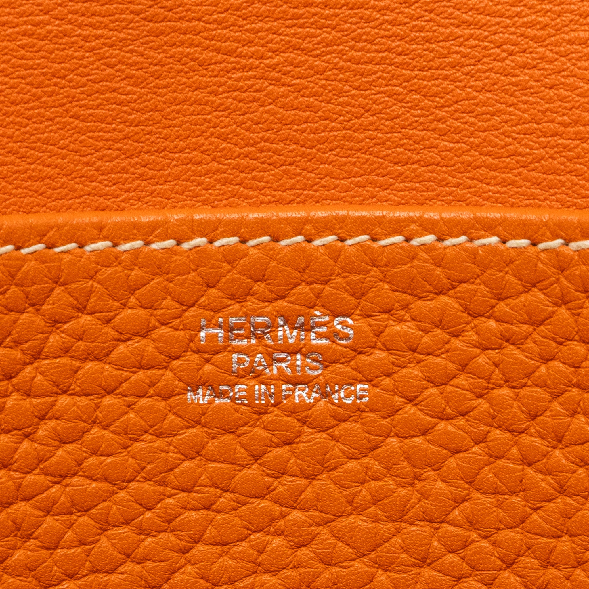 Hermes Halzan 31 clemence orange SHW stamp X - Image 14