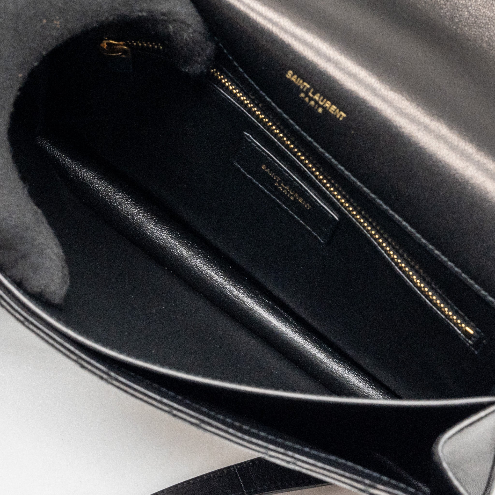 Saint laurent gaby satchel bag lambskin black GHW - Image 11