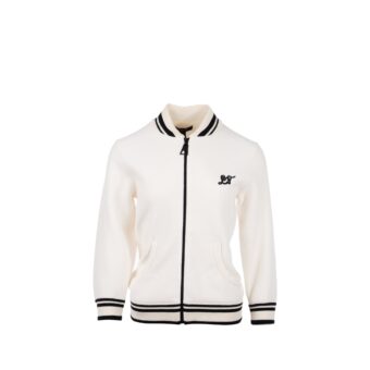 Louis Vuitton size XS Long-sleeved Zip jacket wool/ cotton White