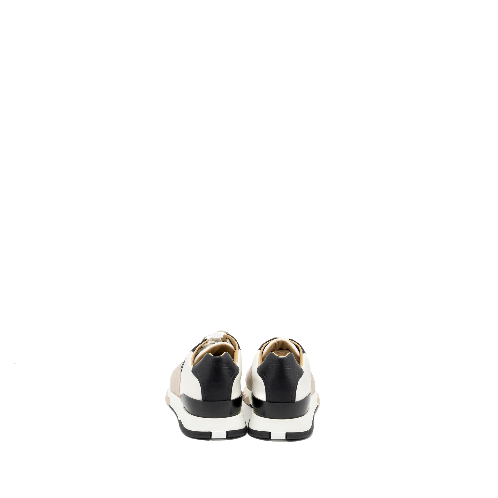 Hermes Size 42 Homme Trail Sneaker Calfskin Multicolour - Image 4