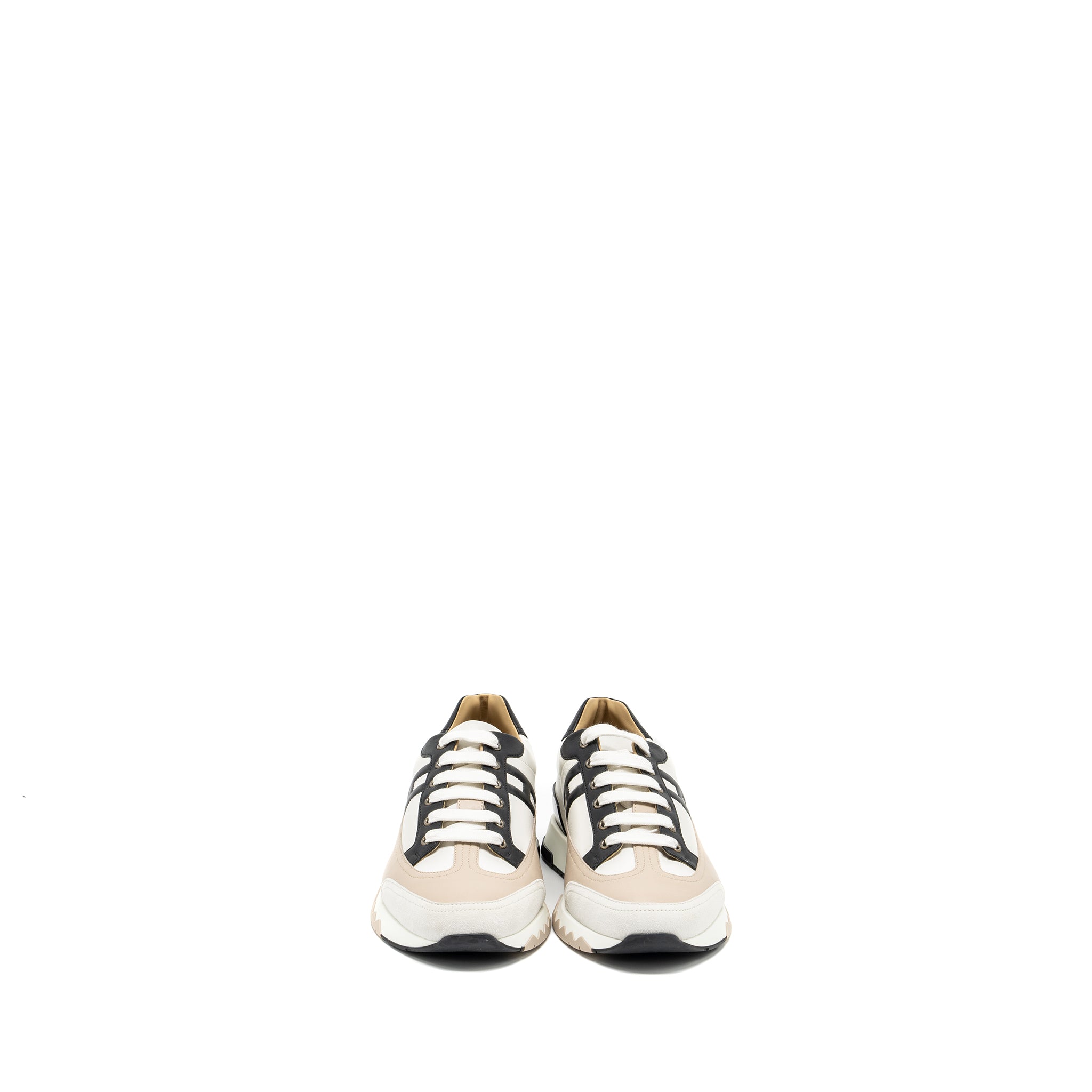 Hermes Size 42 Homme Trail Sneaker Calfskin Multicolour - Image 2