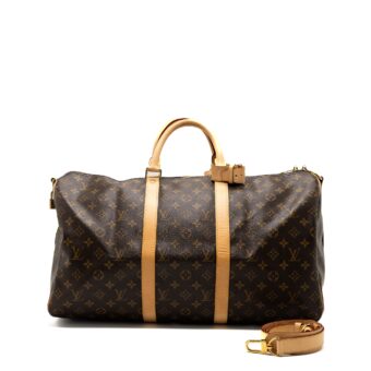Louis Vuitton Keepall Bandoulire 50 Monogram Canvas GHW