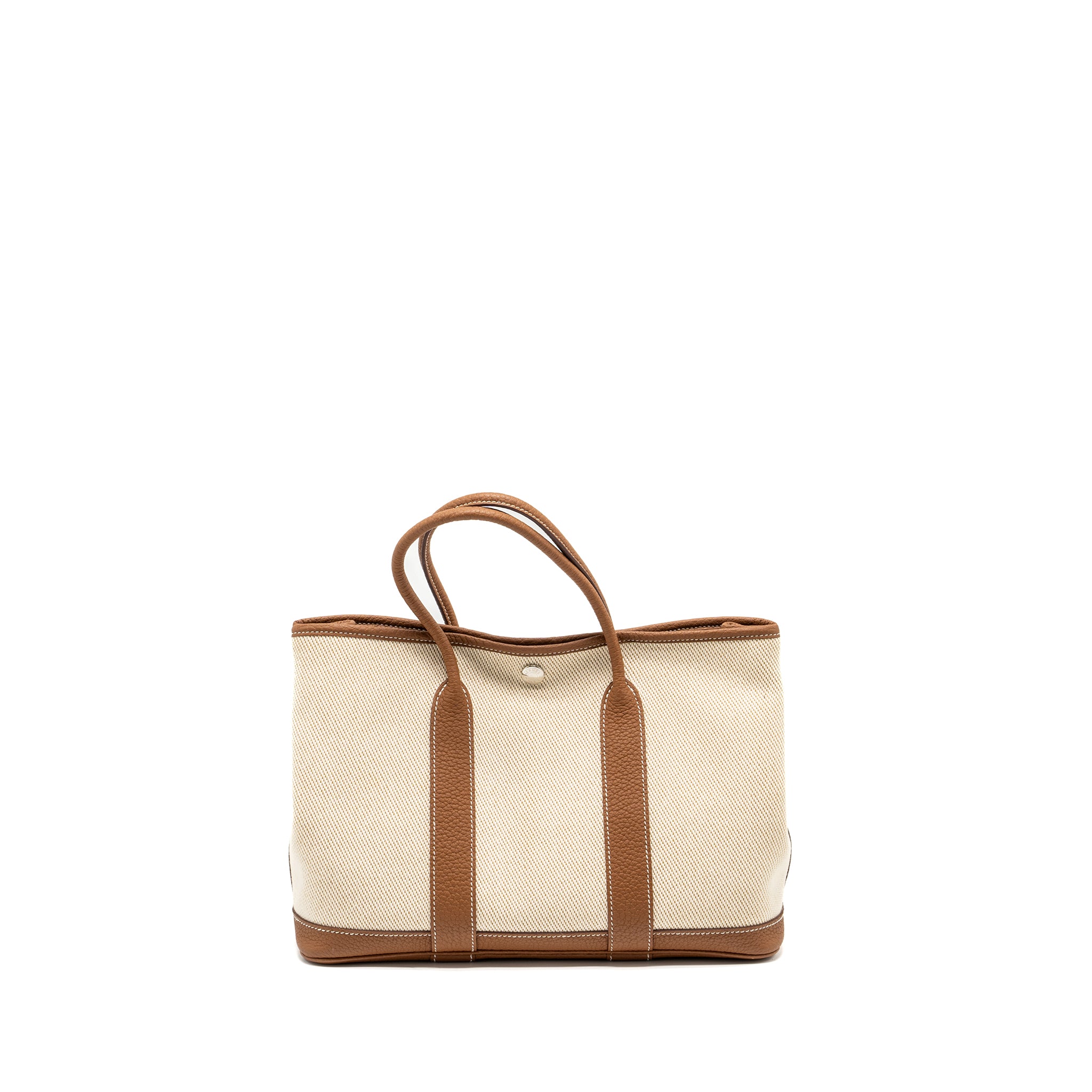 Hermes garden party 30 canvas/negonda ecru/desert/gold SHW Stamp Z - Image 2