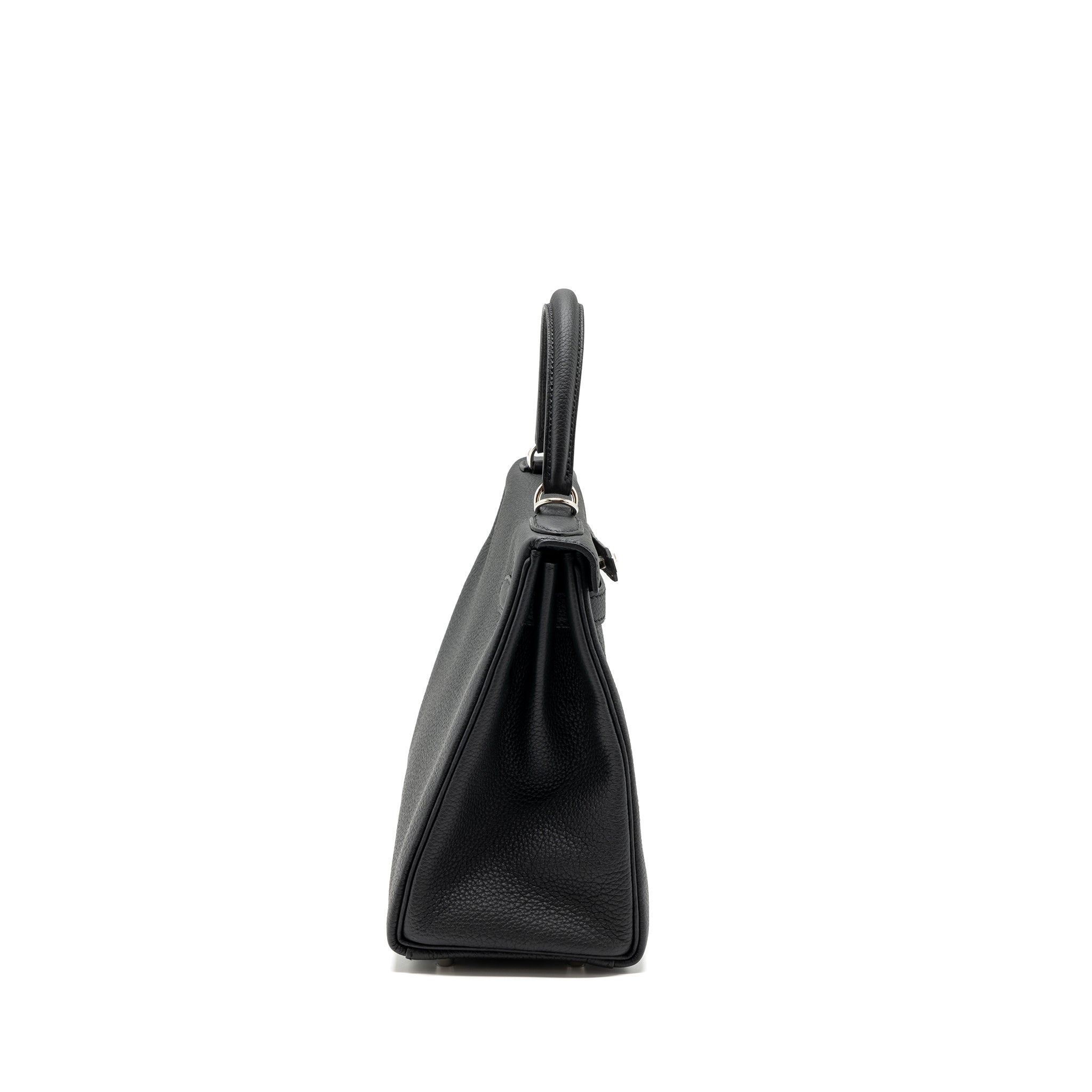 Hermes Kelly 28 Togo Black SHW Stamp B - Image 3