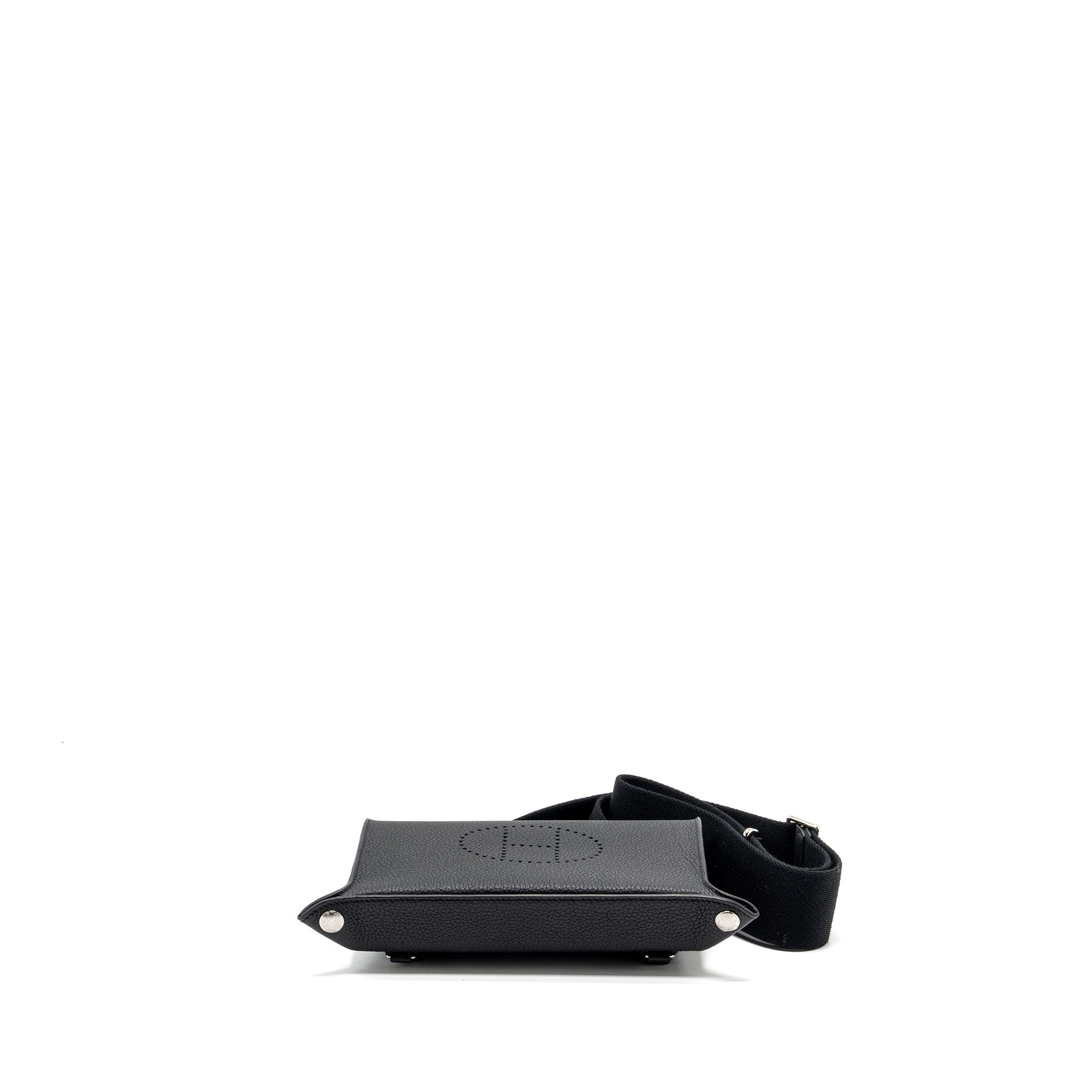 Hermes Videpoches togo black SHW stamp B - Image 5