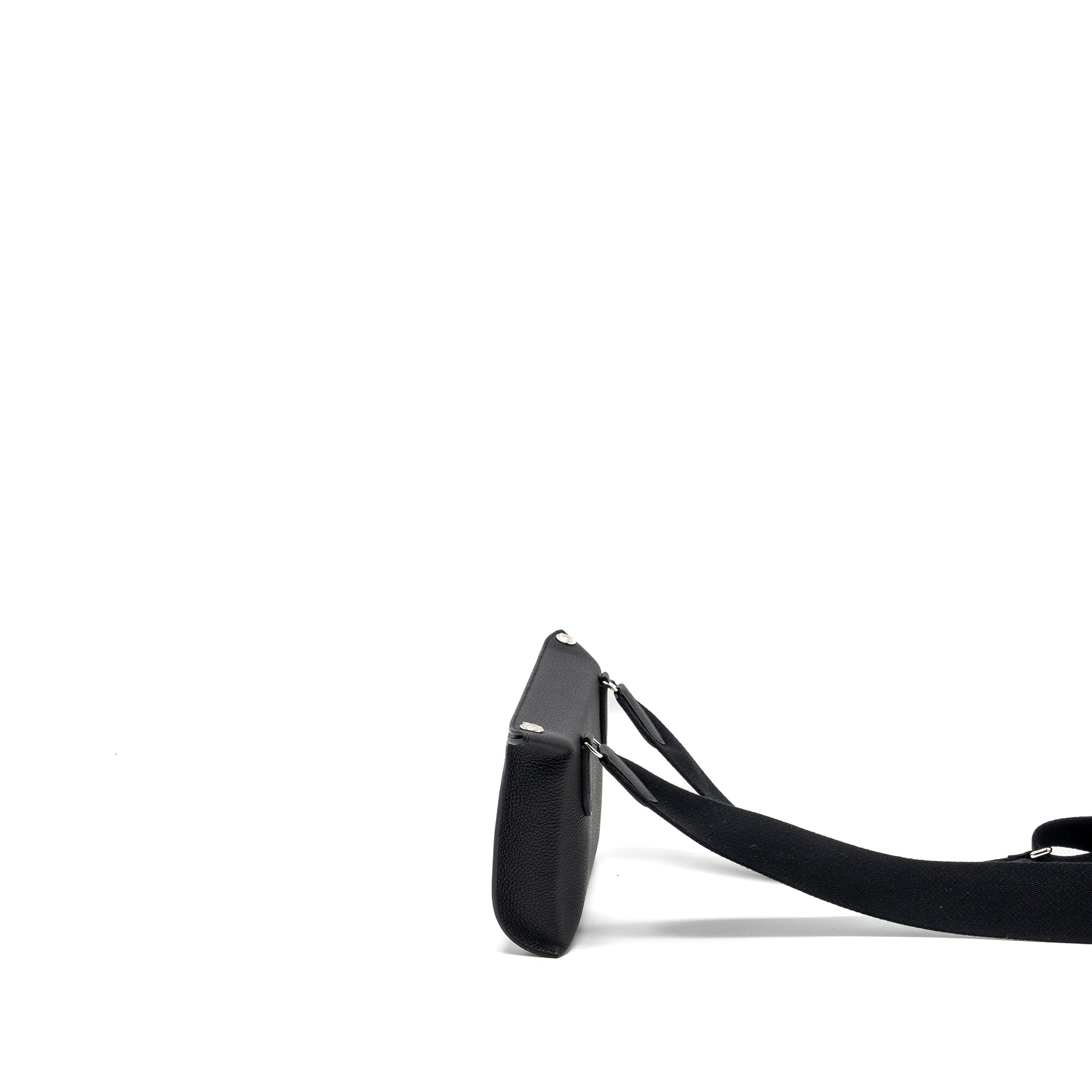 Hermes Videpoches togo black SHW stamp B - Image 4