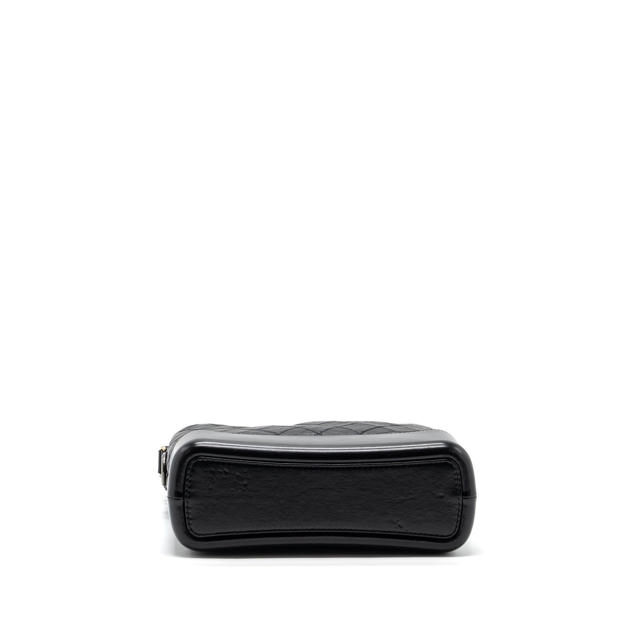 CHANEL GABRIELLE HOBO BAG CALFSKIN BLACK MULTICOLOUR HARDWARE - Image 5