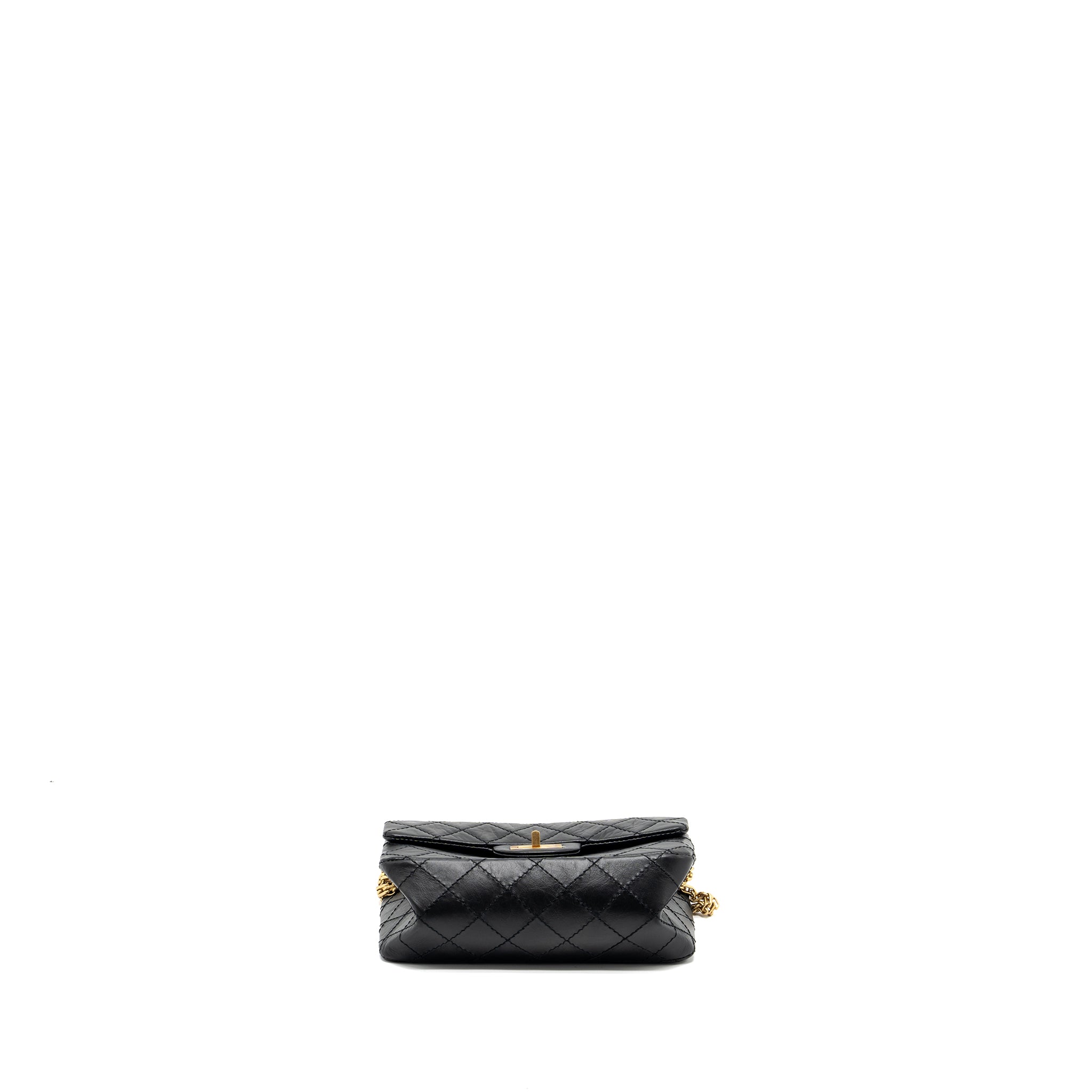 Chanel Mini 2.55 Reissue Aged Calfskin Black GHW (Microchip) - Image 5