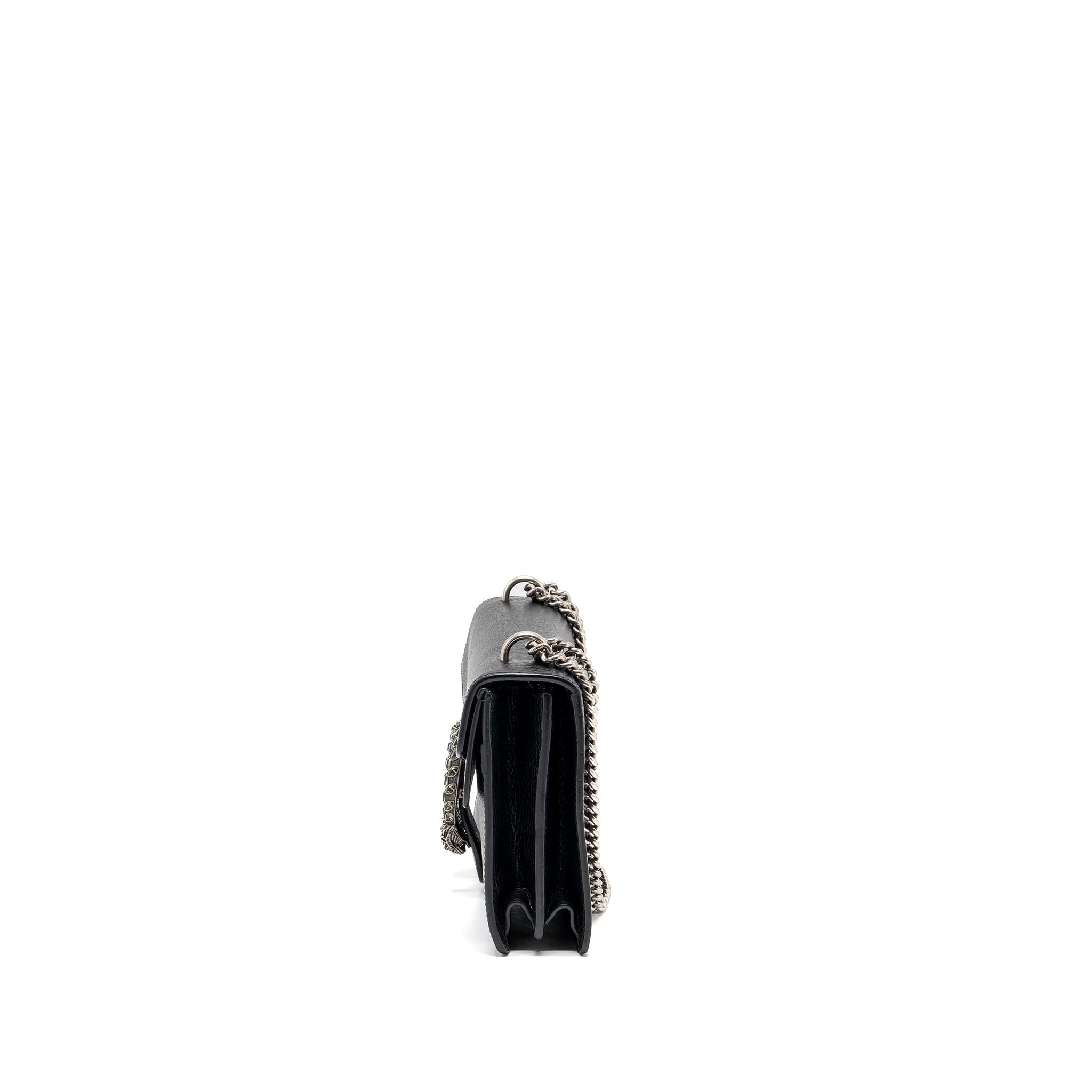 Gucci Dionysus Shoulder Bag Calfskin Black Ruthenium Hardware - Image 4