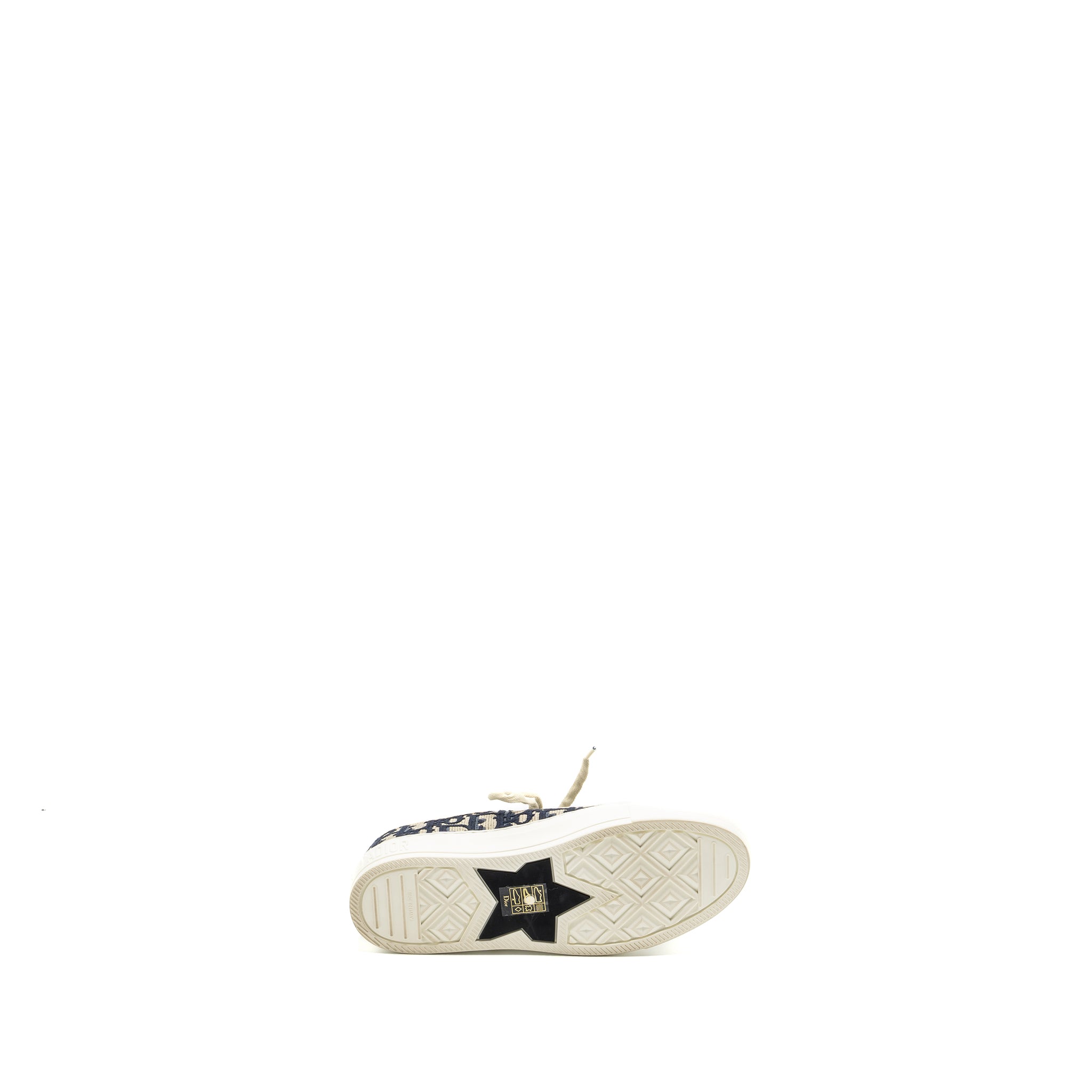 Dior size 37 walk N Sneaker blue oblique embroidery blue/multicolour - Image 6