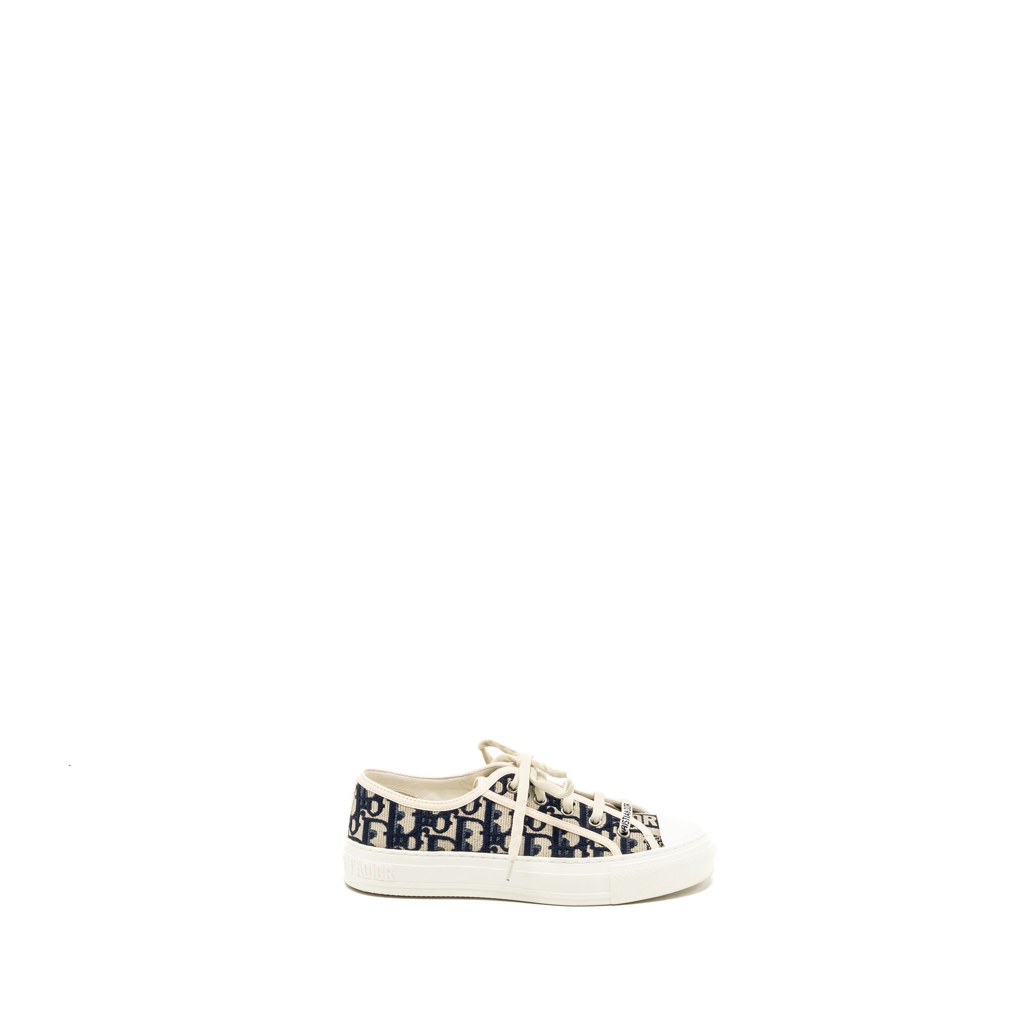 Dior size 37 walk N Sneaker blue oblique embroidery blue/multicolour - Image 5