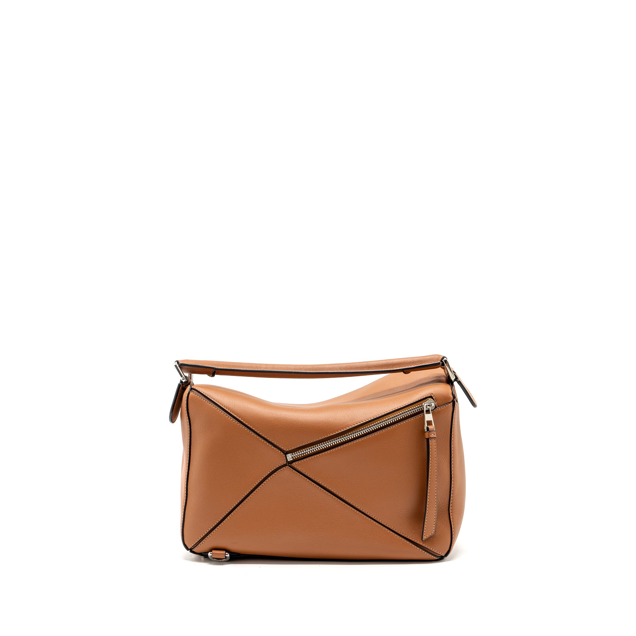 Loewe Puzzle Bag in Classic Calfskin Tan SHW - Image 2
