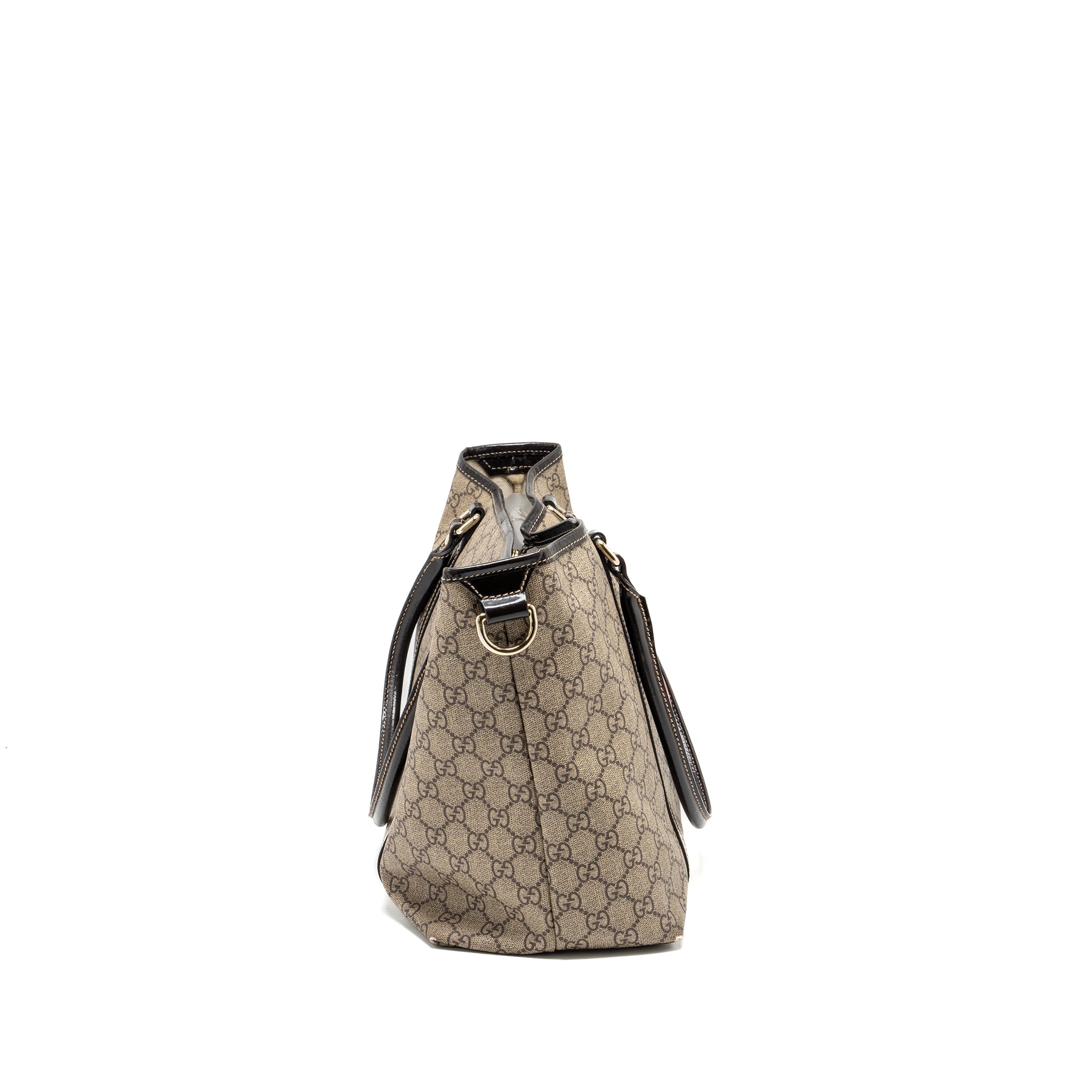 Gucci top handle tote bag gg supreme canvas GHW - Image 4
