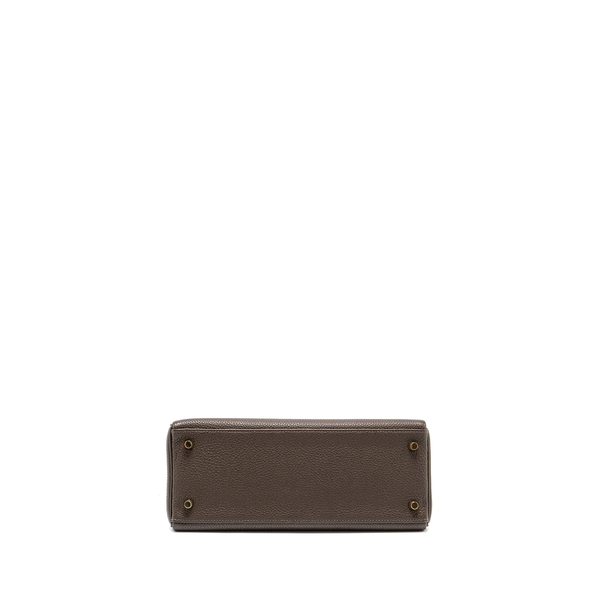Hermes kelly 28 togo C4 Ecorce GHW stamp Square R - Image 6