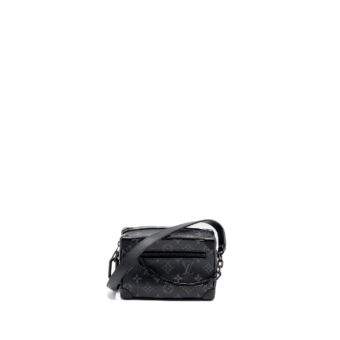 Louis Vuitton Mini Soft Trunk monogram eclipse black hardware